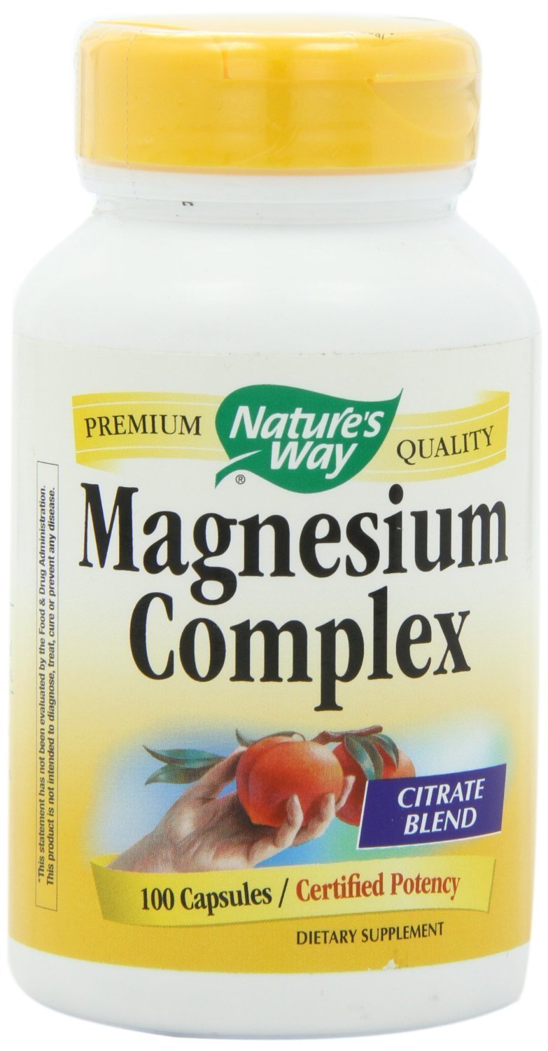 Nature's Way Magnesium Citrate Capsule 100 Count