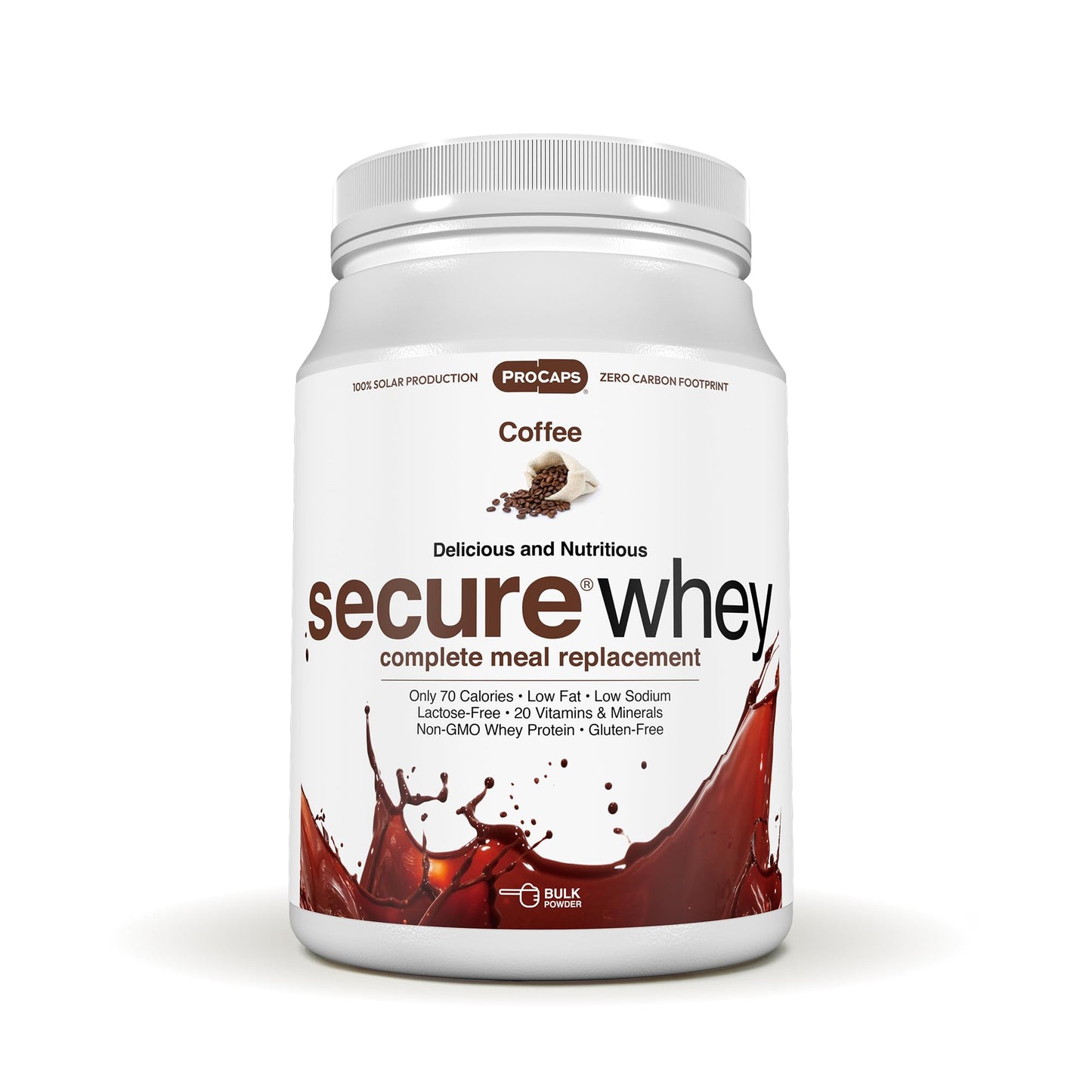 ANDREW LESSMAN Secure Whey Complete Meal Replacement Powder, 60 Servings