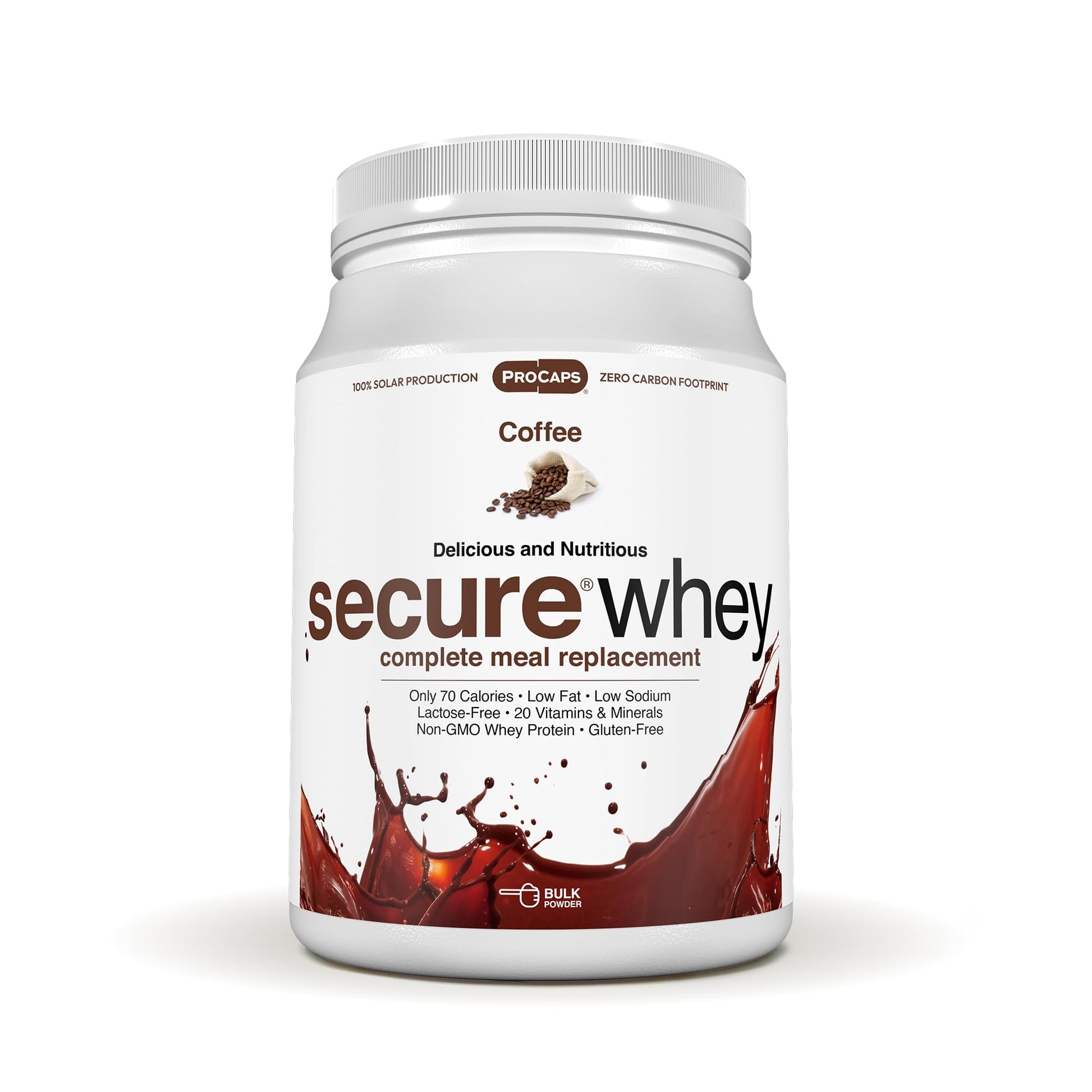 ANDREW LESSMAN Secure Whey Complete Meal Replacement Powder, 60 Servings