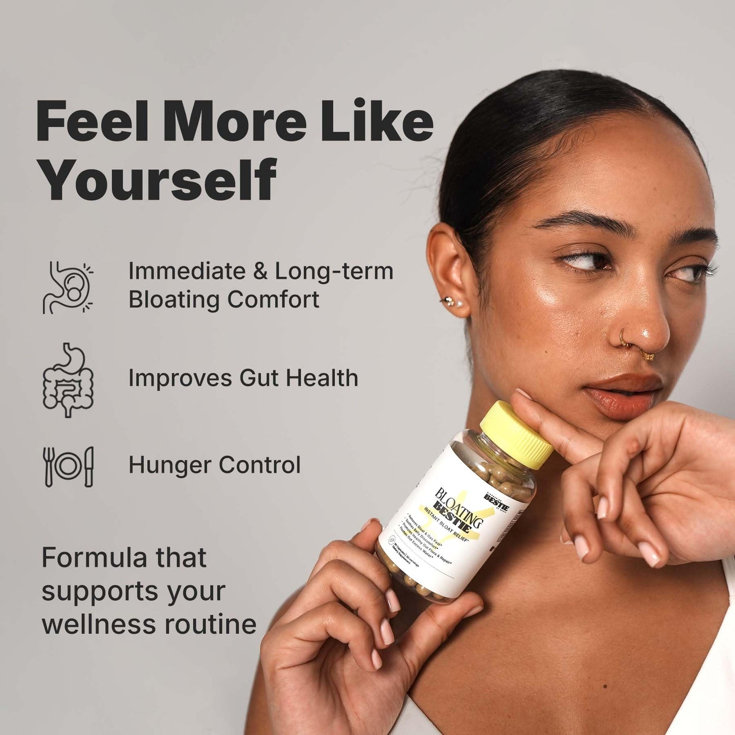 Biohacking Bestie Bloating Bestie Supplement Capsule 30