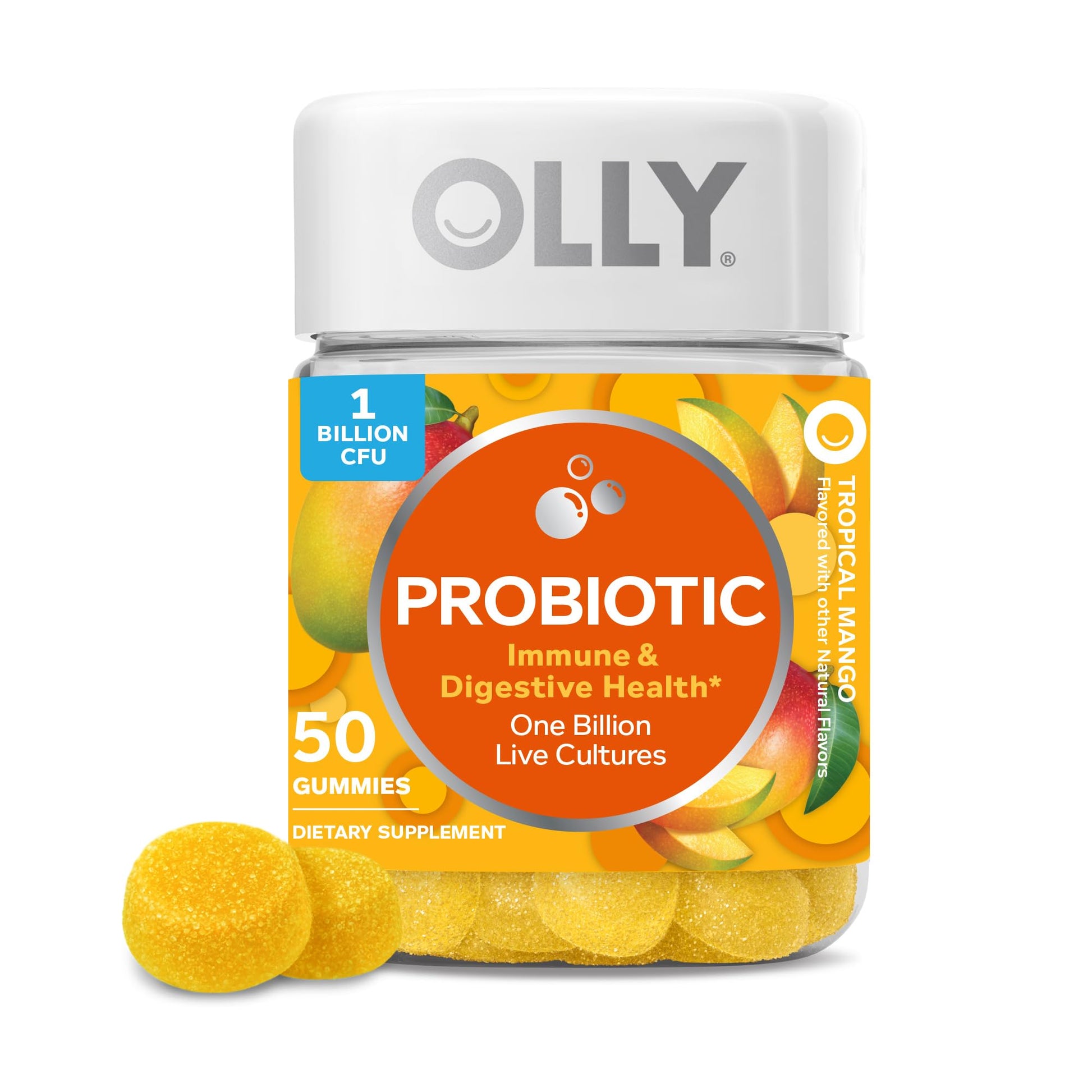 OLLY Probiotic Gummy 50 Count