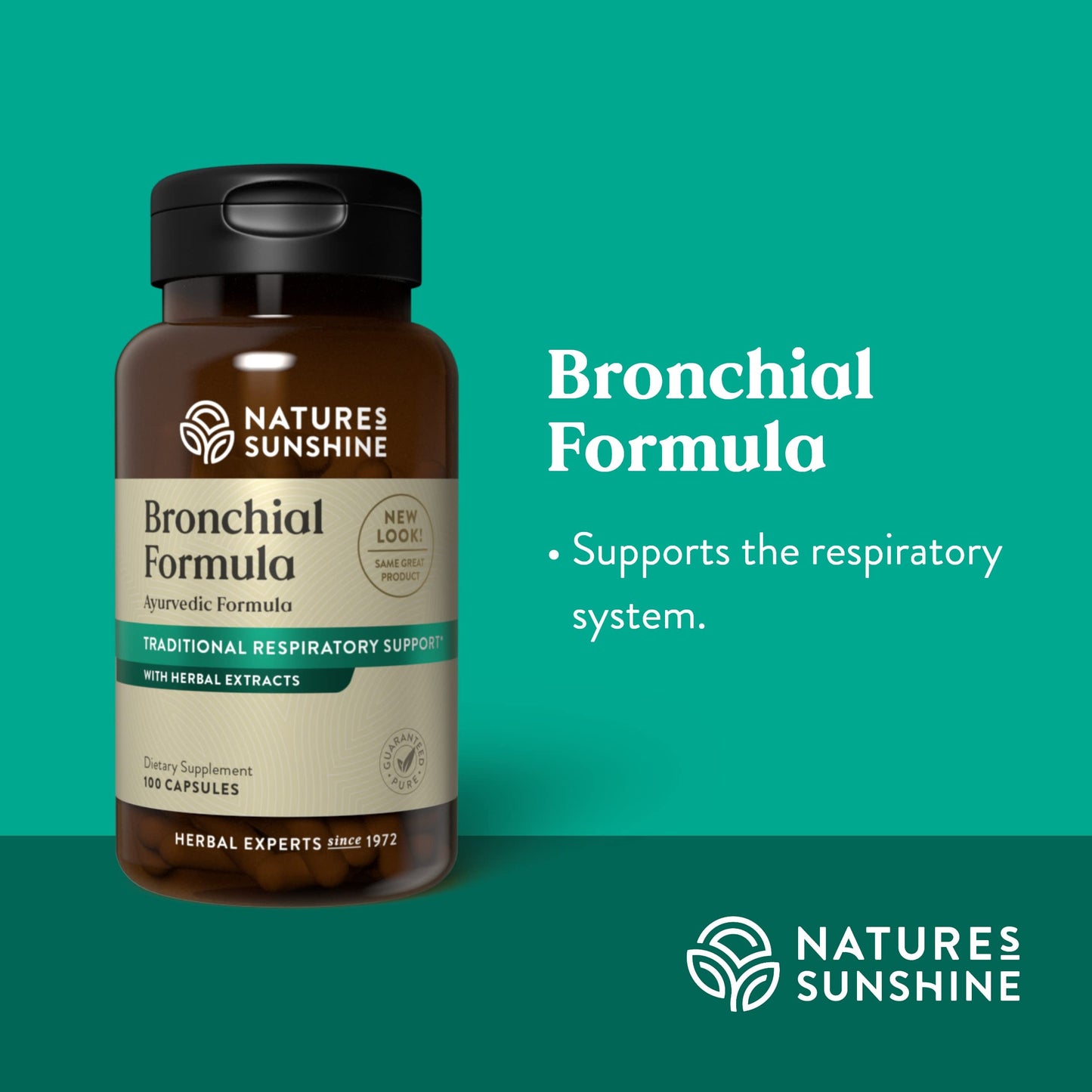 Nature's Sunshine Bronchial Formula 100 Capsules