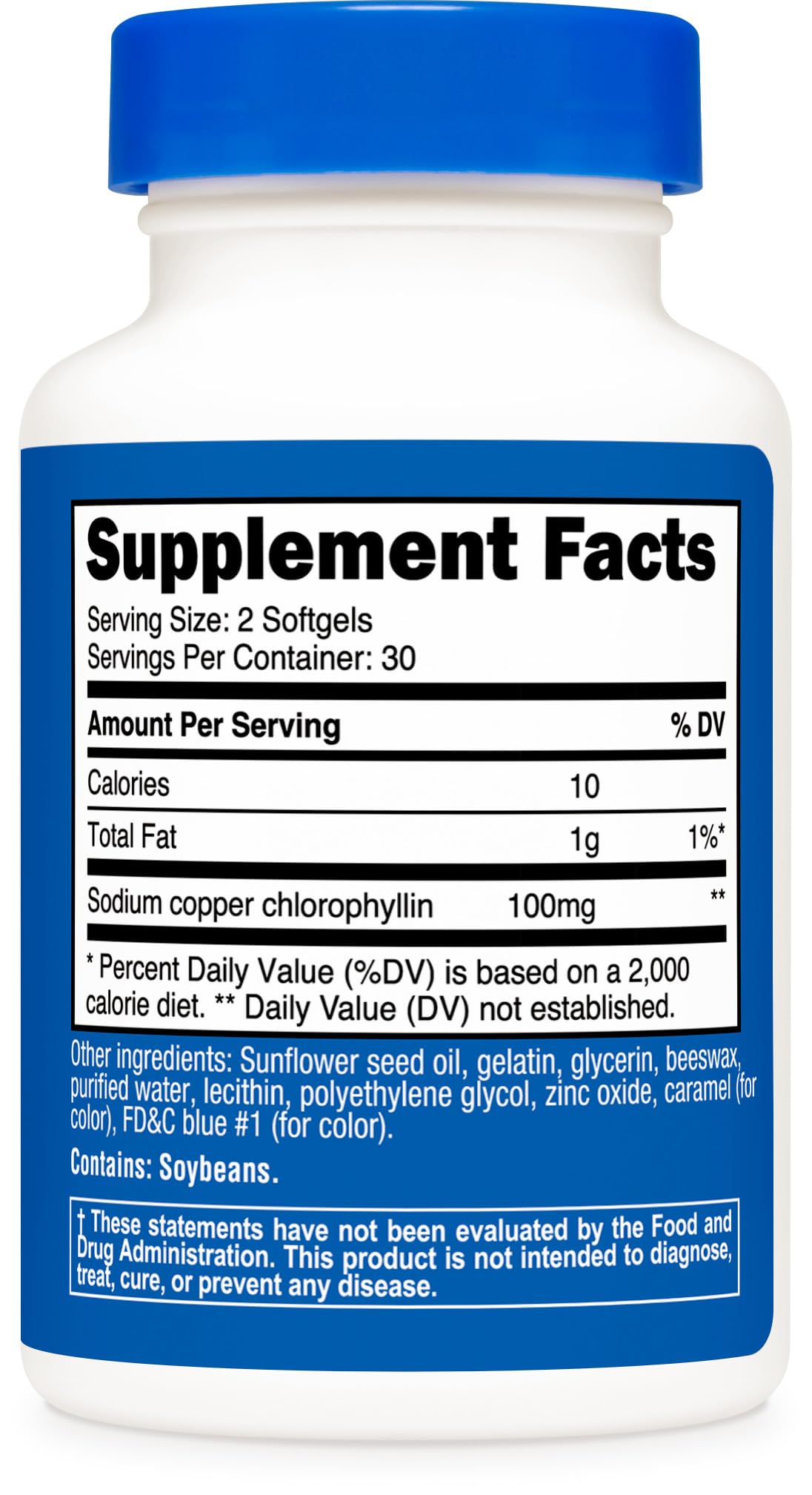Nutricost Chlorophyll (100mg) Softgels, 60 Count