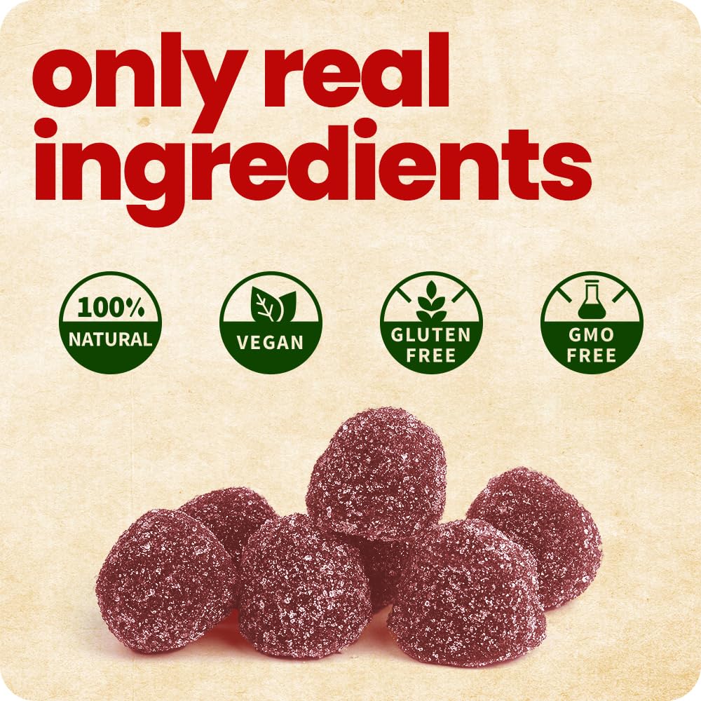 Xero Picks Shroomeaz Beneficial Mushroom Gummies Made with Real Fruit (Chaga), 30 Count