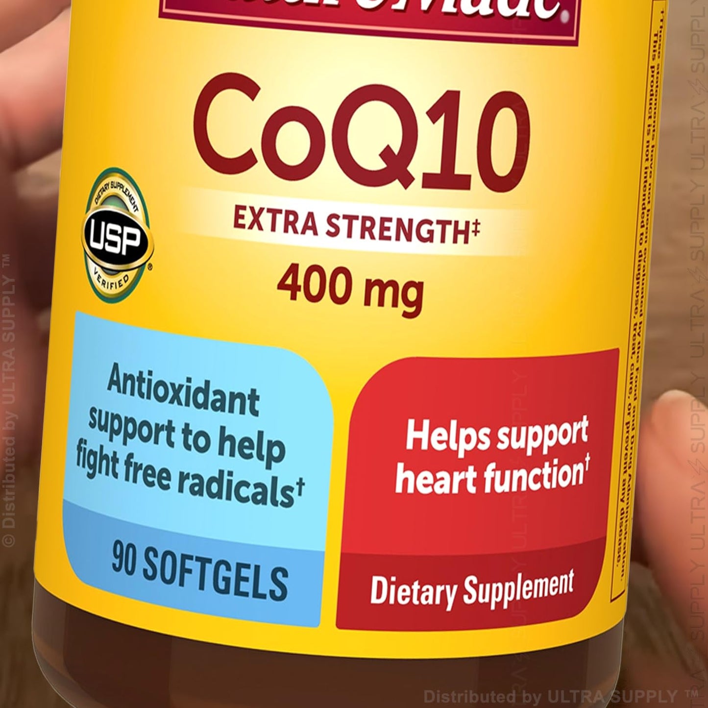 Generic Nature Made CoQ10 400 mg Softgel 90 Count