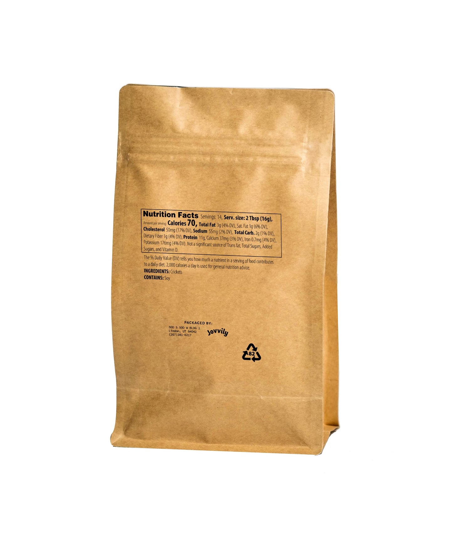 Jovvily Cricket Protein Powder 16 Powder