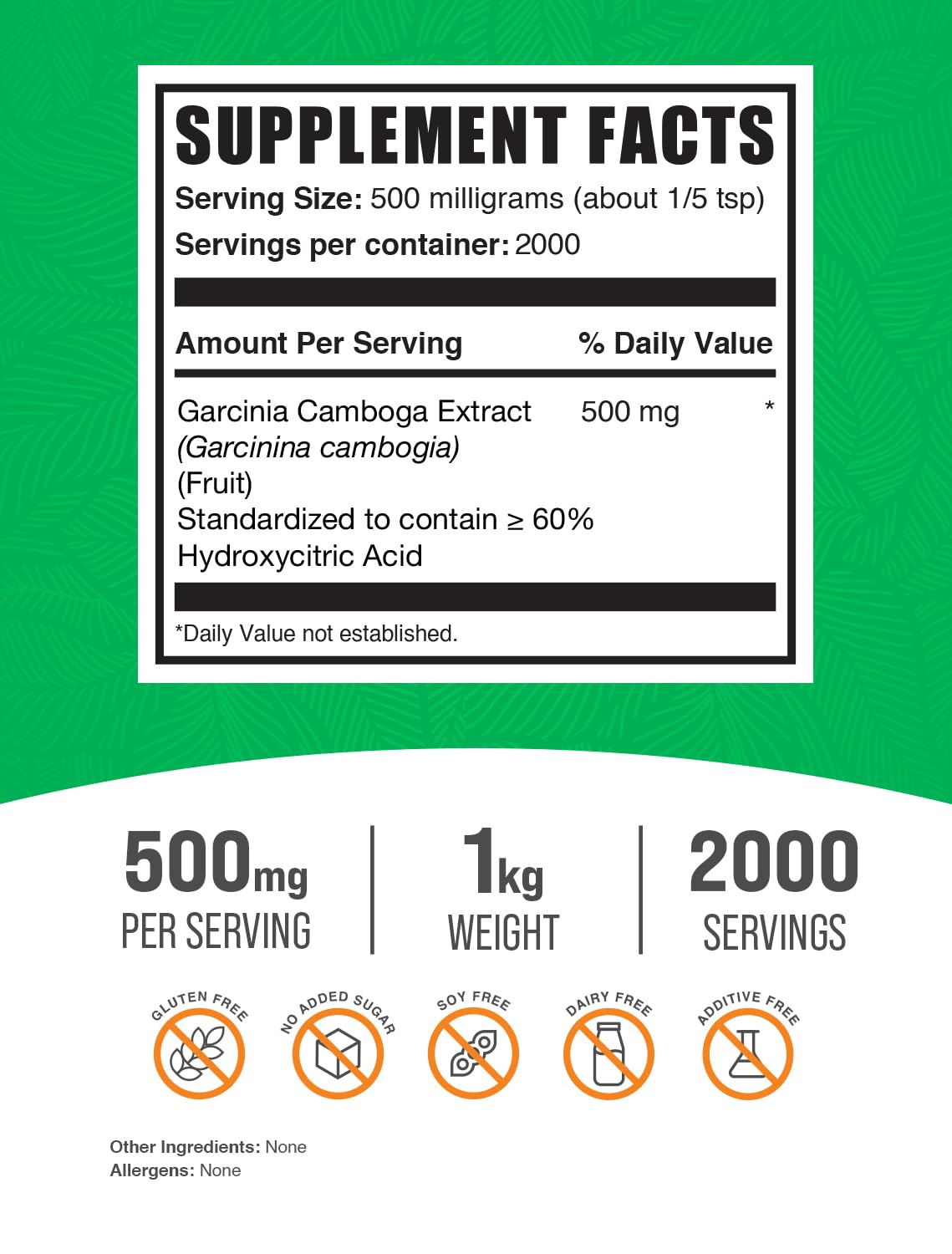 BulkSupplements Garcinia Cambogia Extract Powder 35.27 oz