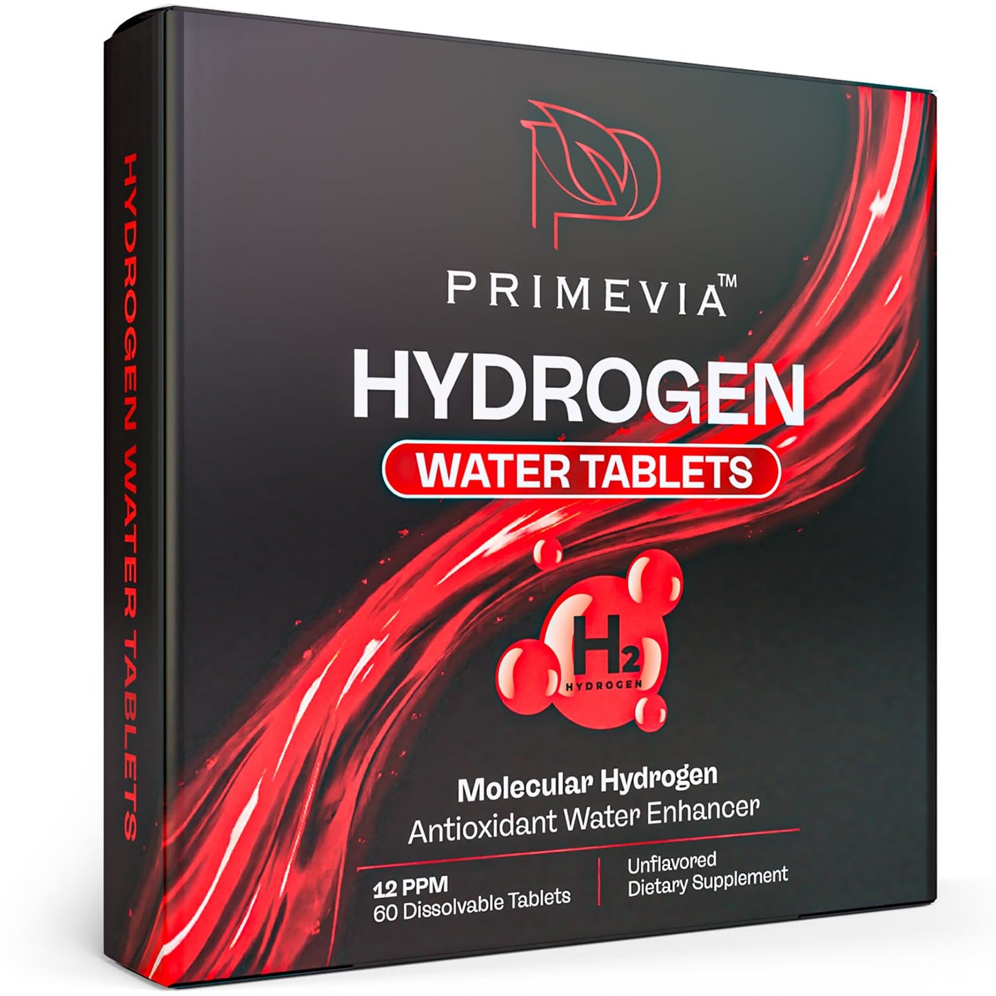 PRIMEVIA Hydrogen Water Tablets with Magnesium, 60 Tablets