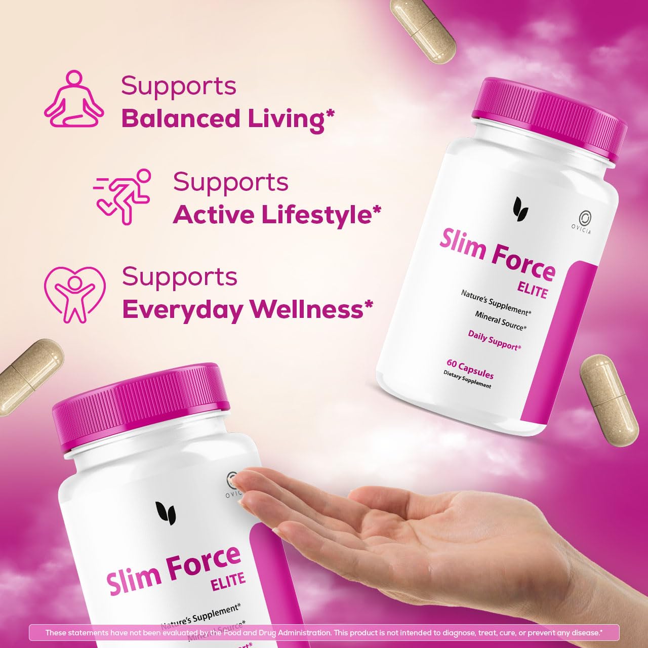 OVICIA SlimForce Capsules, 60 Capsules