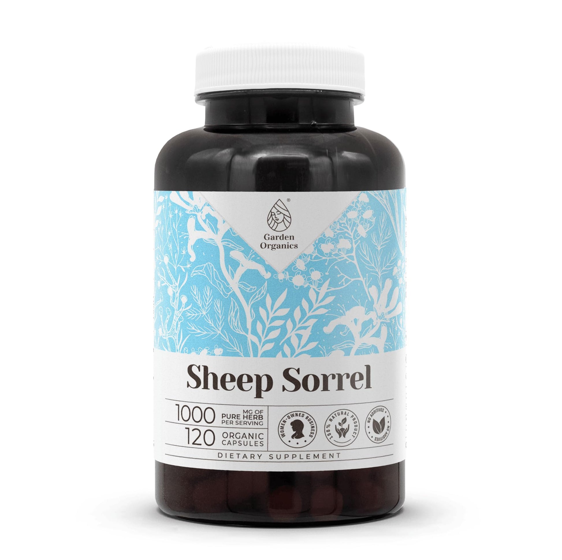 Garden Organics Sheep Sorrel Capsules 120