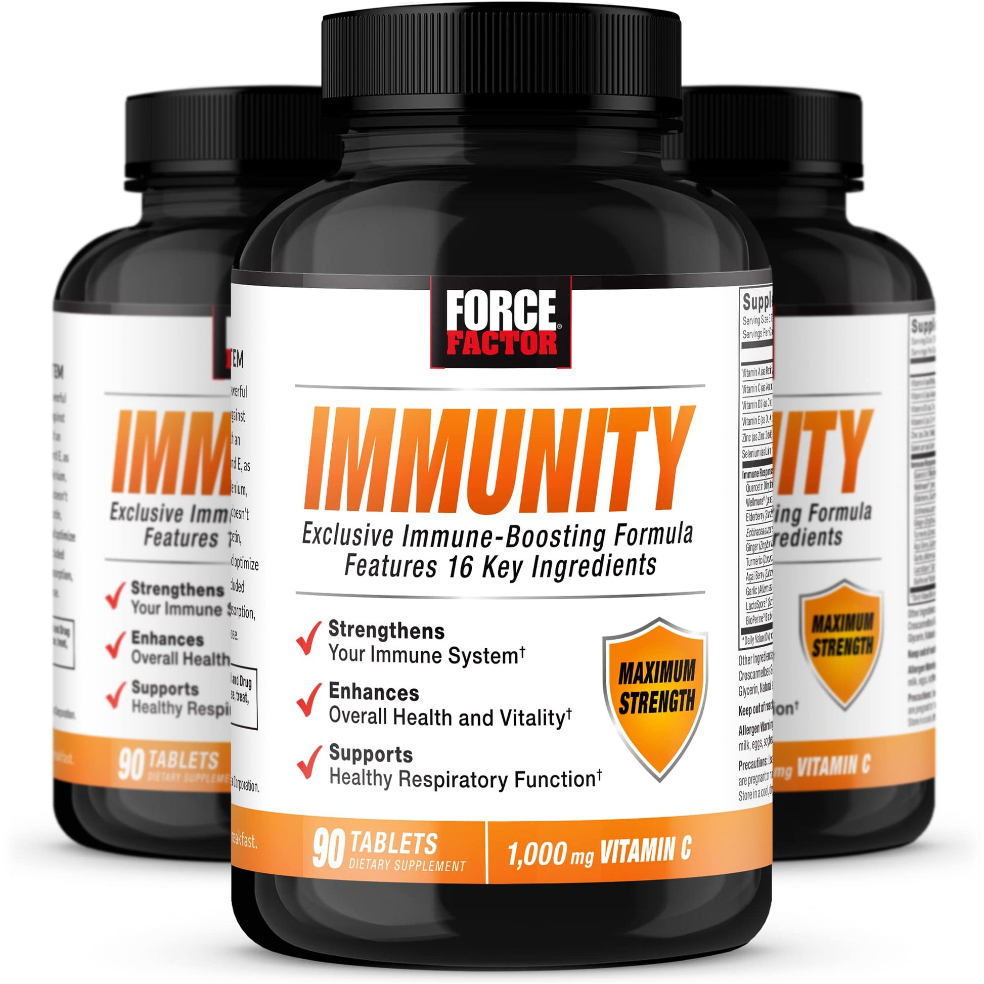 Force Factor Immunity 270 Tablets