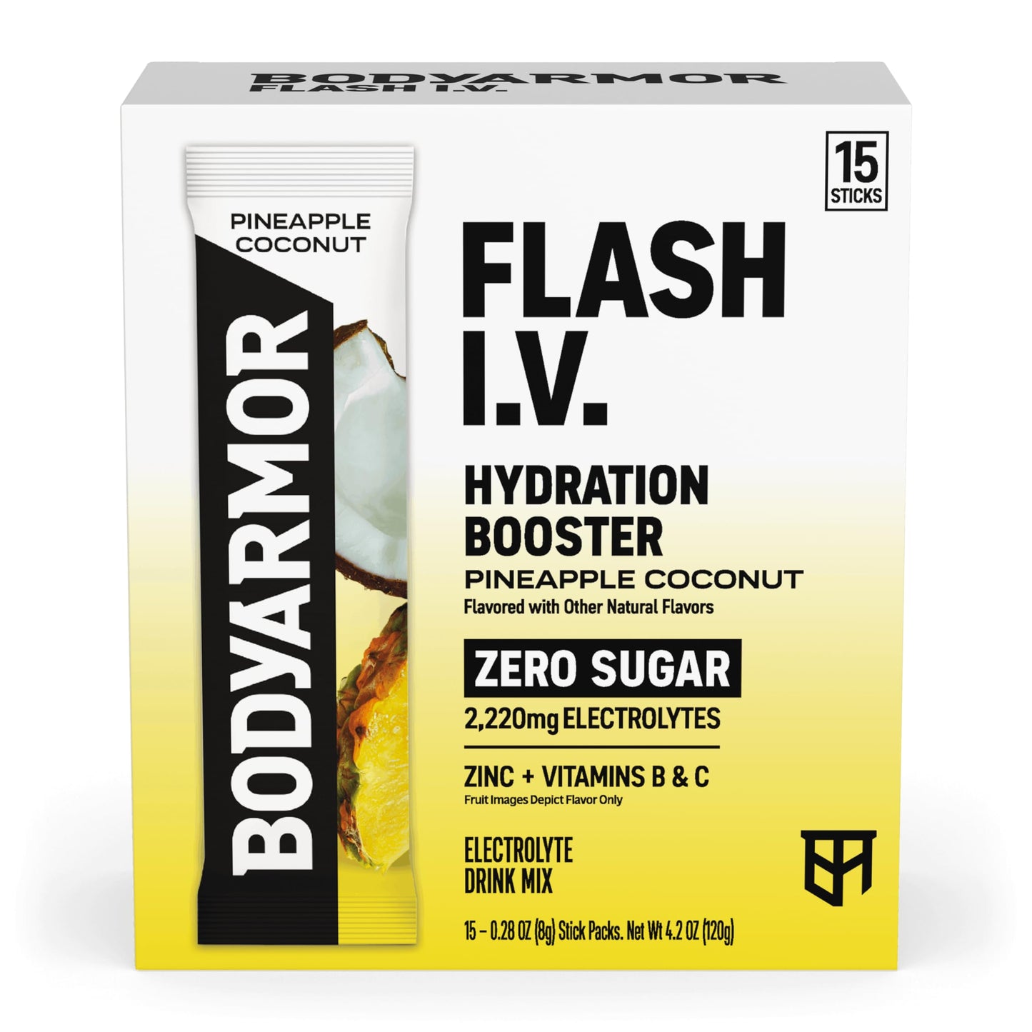 BODYARMOR Flash IV Zero Sugar Electrolyte Mix Powder 3.75 oz