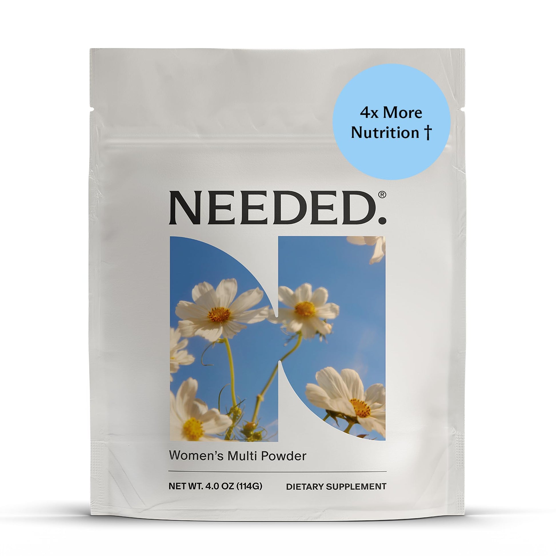 Needed. Multivitamin Powder for Women, 4 oz