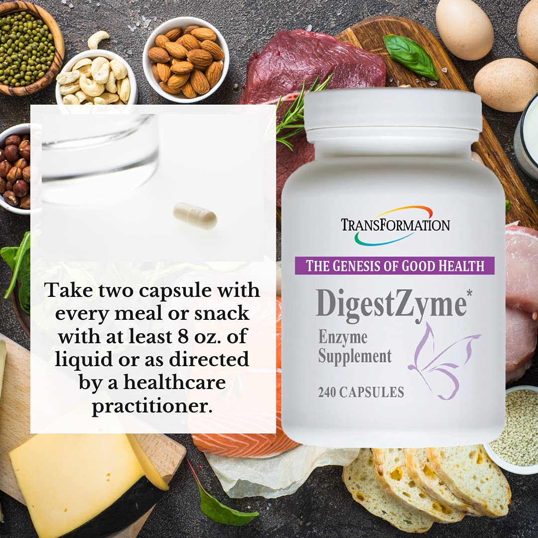 TRANSFORMATION DigestZyme Capsule 240 Count