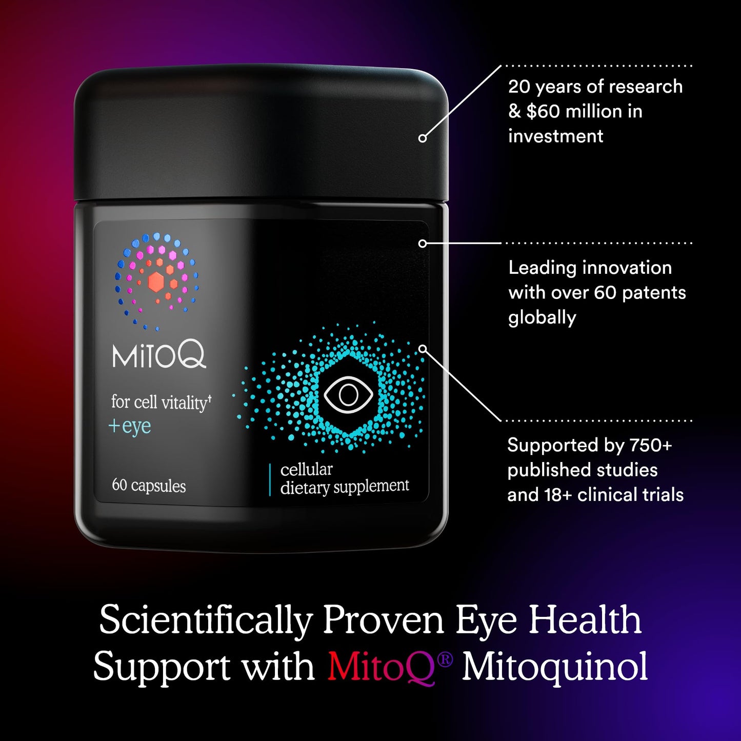 MitoQ +Eye Eye Health Capsule, 60 Count