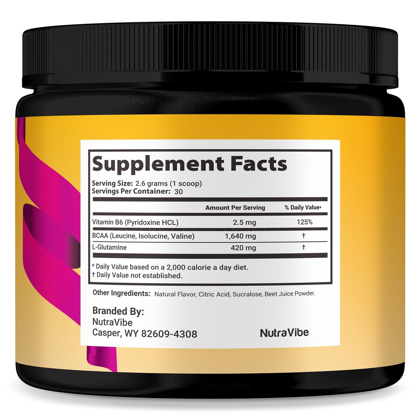 NutraVibe Diurie Fit Black Powder 2.75 oz