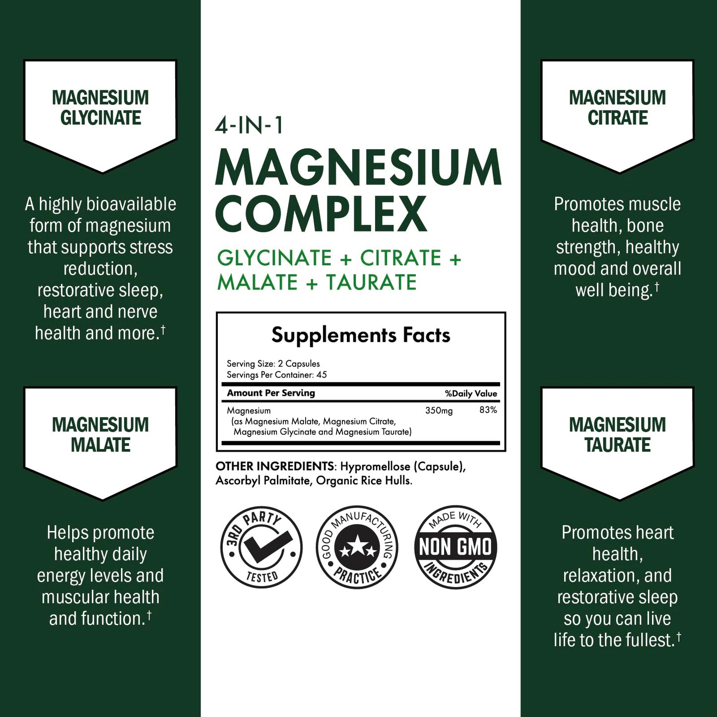 BioSchwartz Magnesium Complex Capsules 90 Count