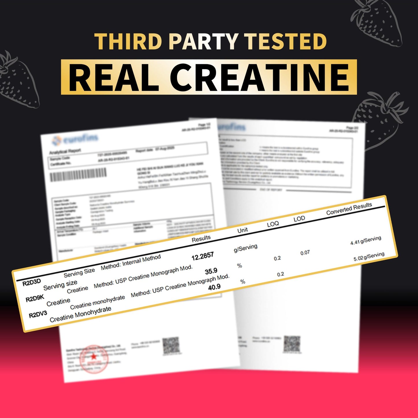 Nutravita Creatine Gummy - Creatine Monohydrate Gummies, 120 Count