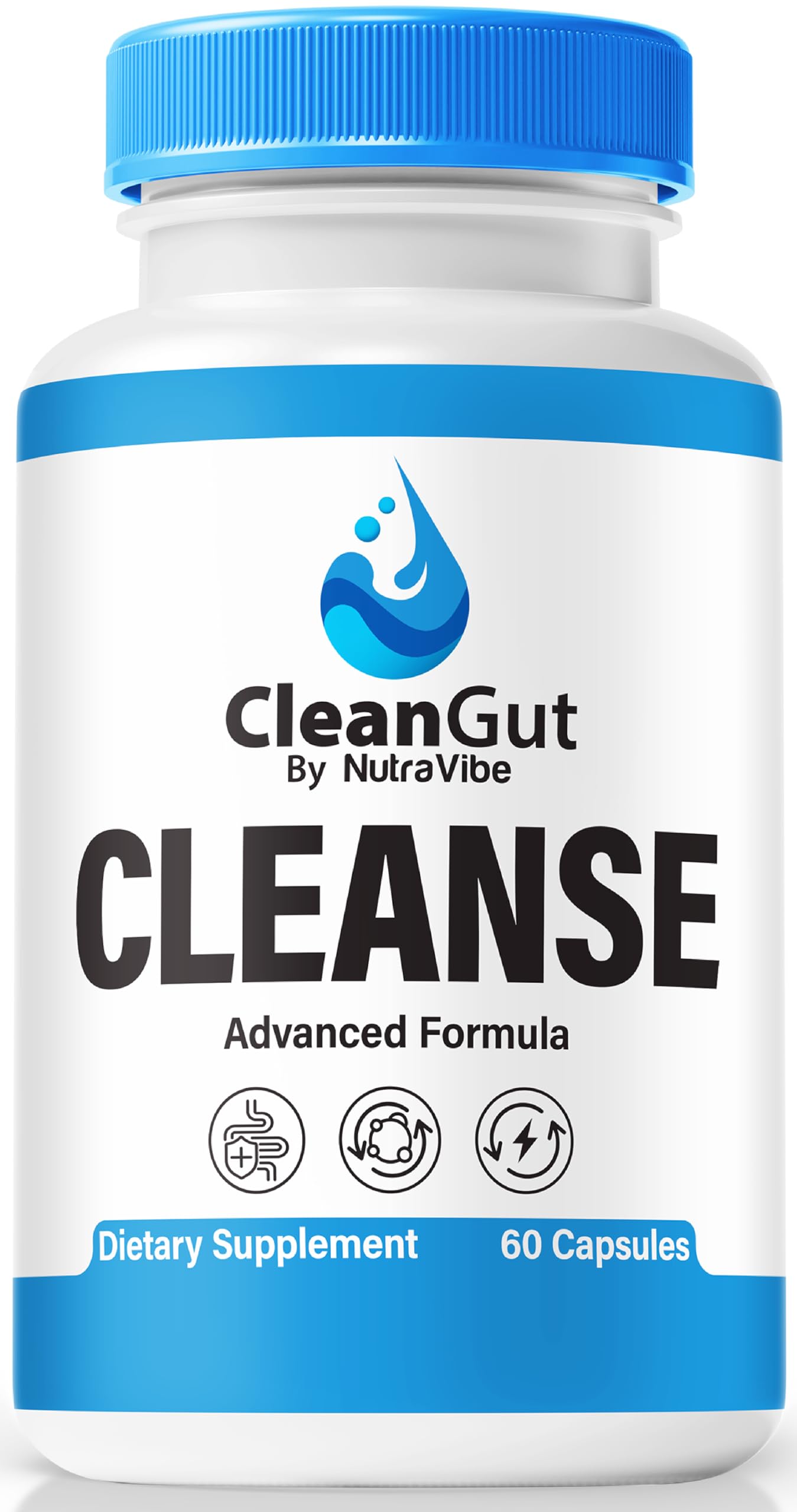 NutraVibe Clean Gut Capsules 60 Capsules