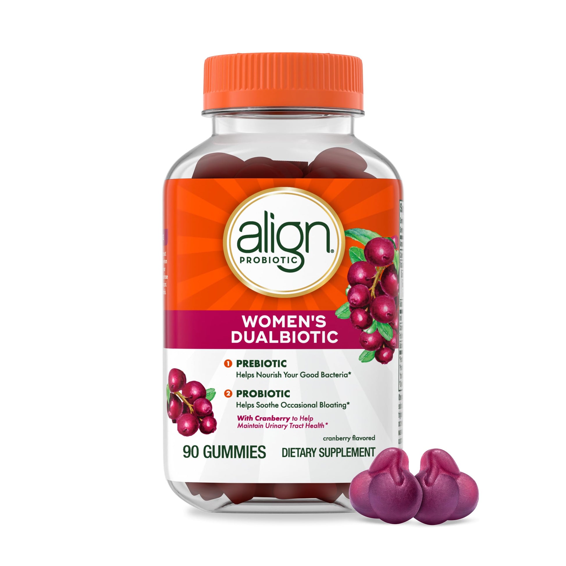 Align Probiotic Women's Dualbiotic Gummies 90 Count