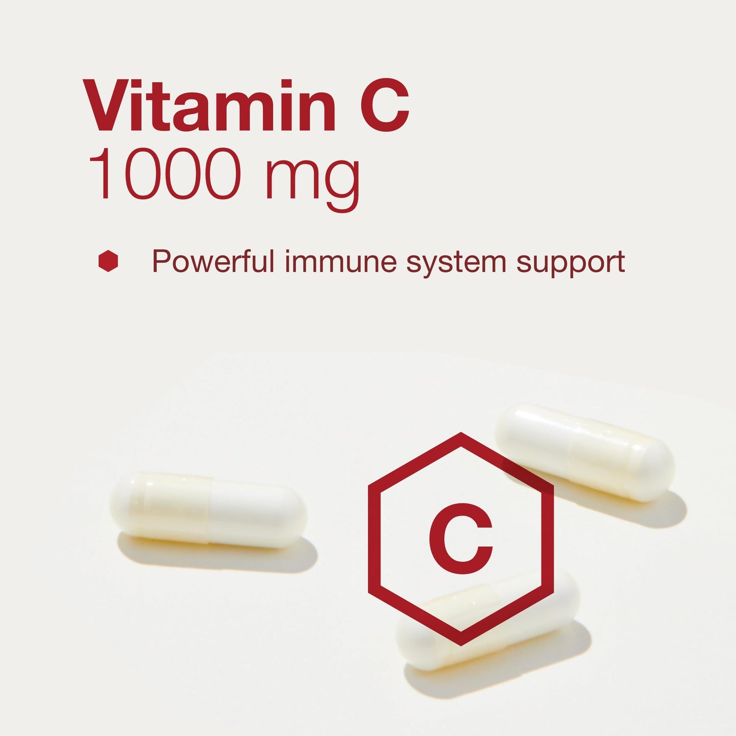 Protocol for Life Balance C-1000 + Zinc-15 Vitamin C & Zinc Bisglycinate Immune Support Supplement with Ascorbic Acid, 120 Veg Capsules