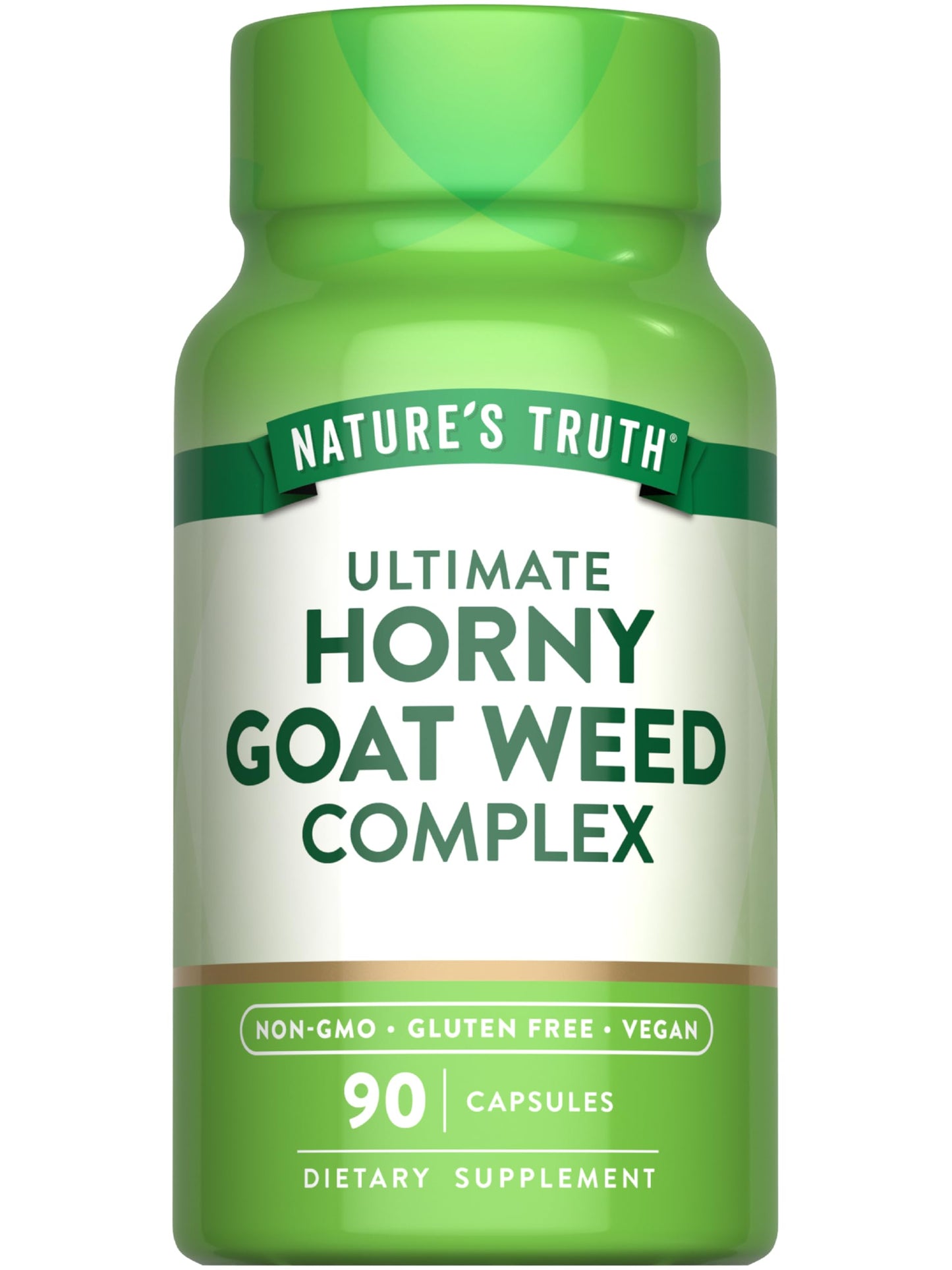 Nature's Truth Horny Goat Weed Complex with Maca Root Capsules, 90 Count