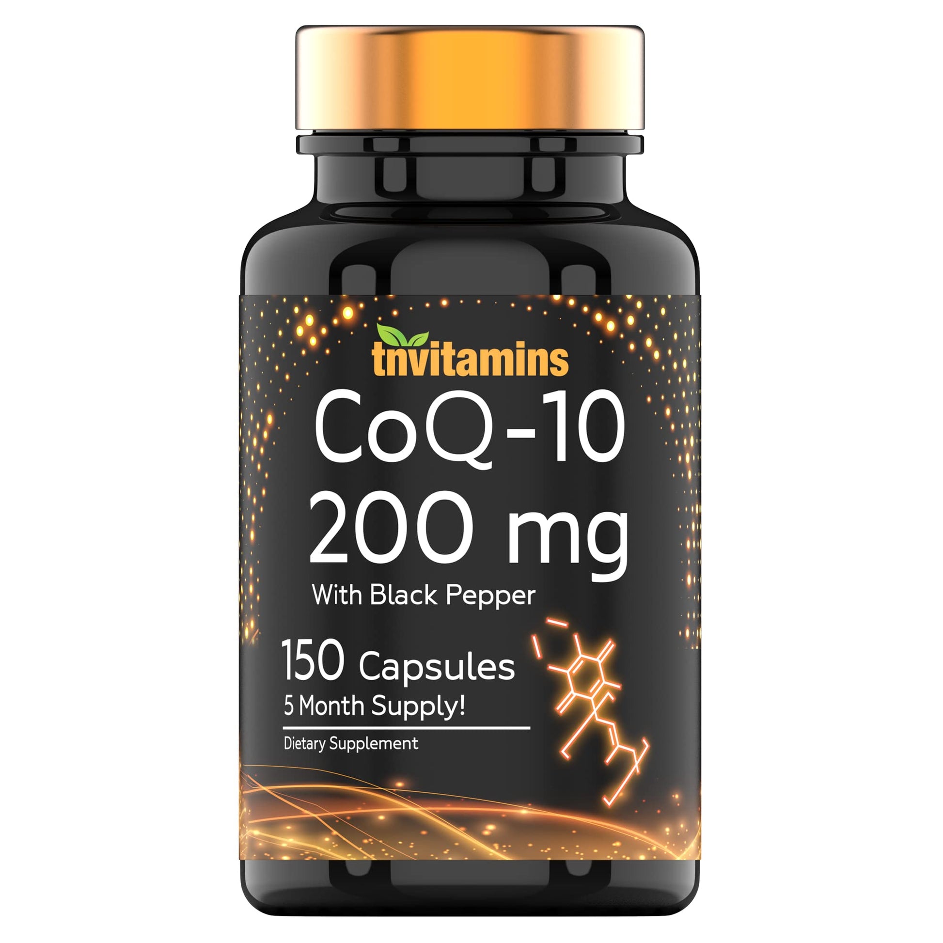 tnvitamins CoQ-10 200mg, 150 Capsules
