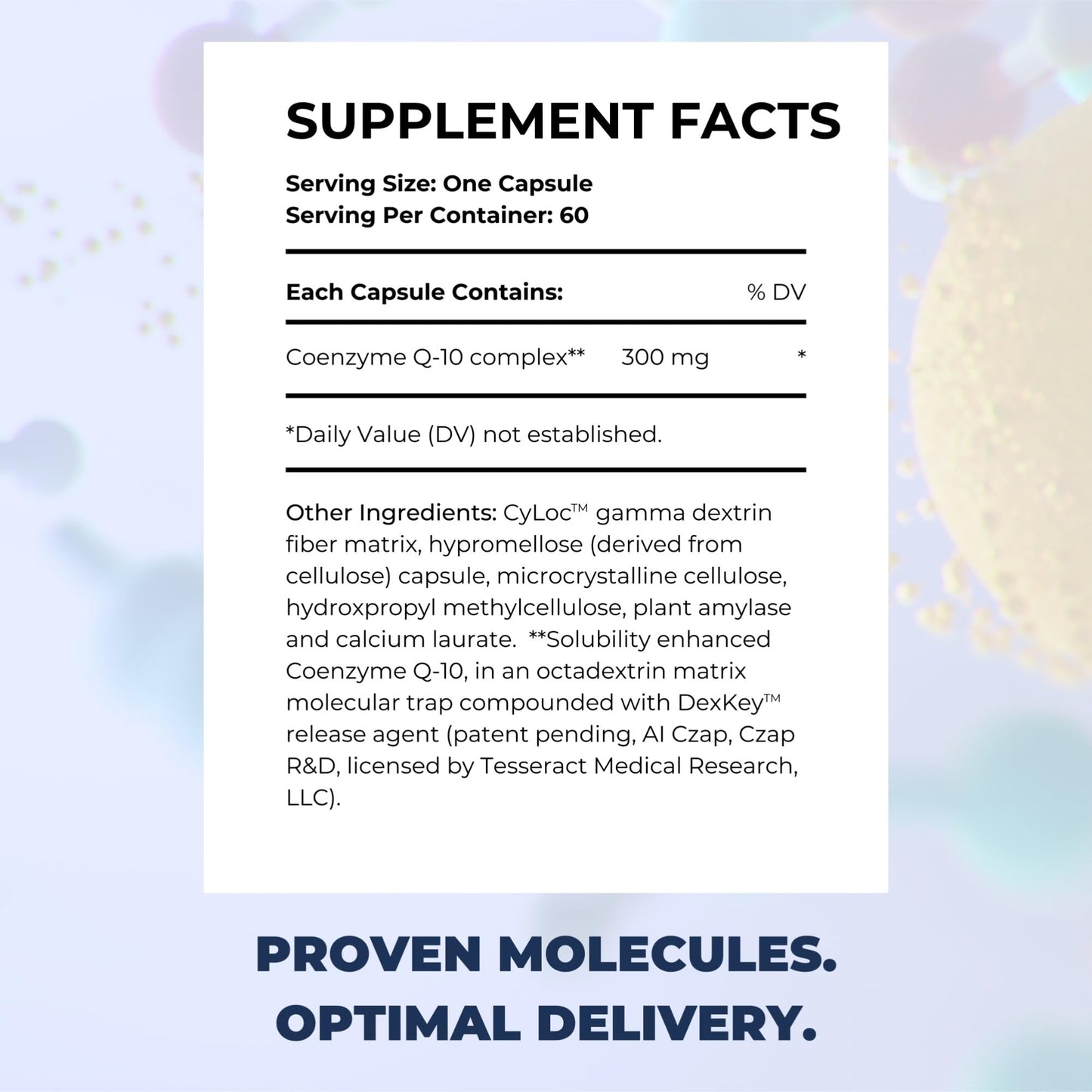 Tesseract Medical Research Master Antioxidant and Vitality Bundle Capsule, 120