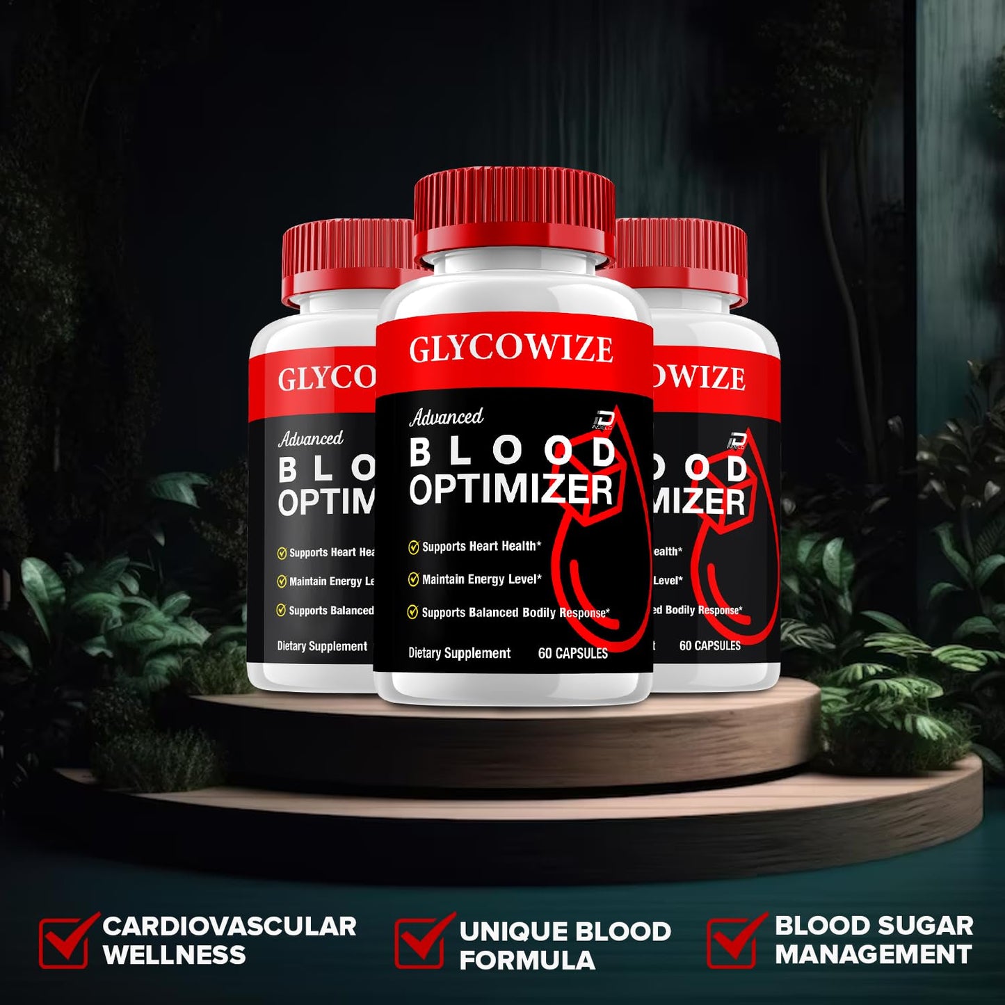 Indelo Glycowize Capsules, 300 Capsules