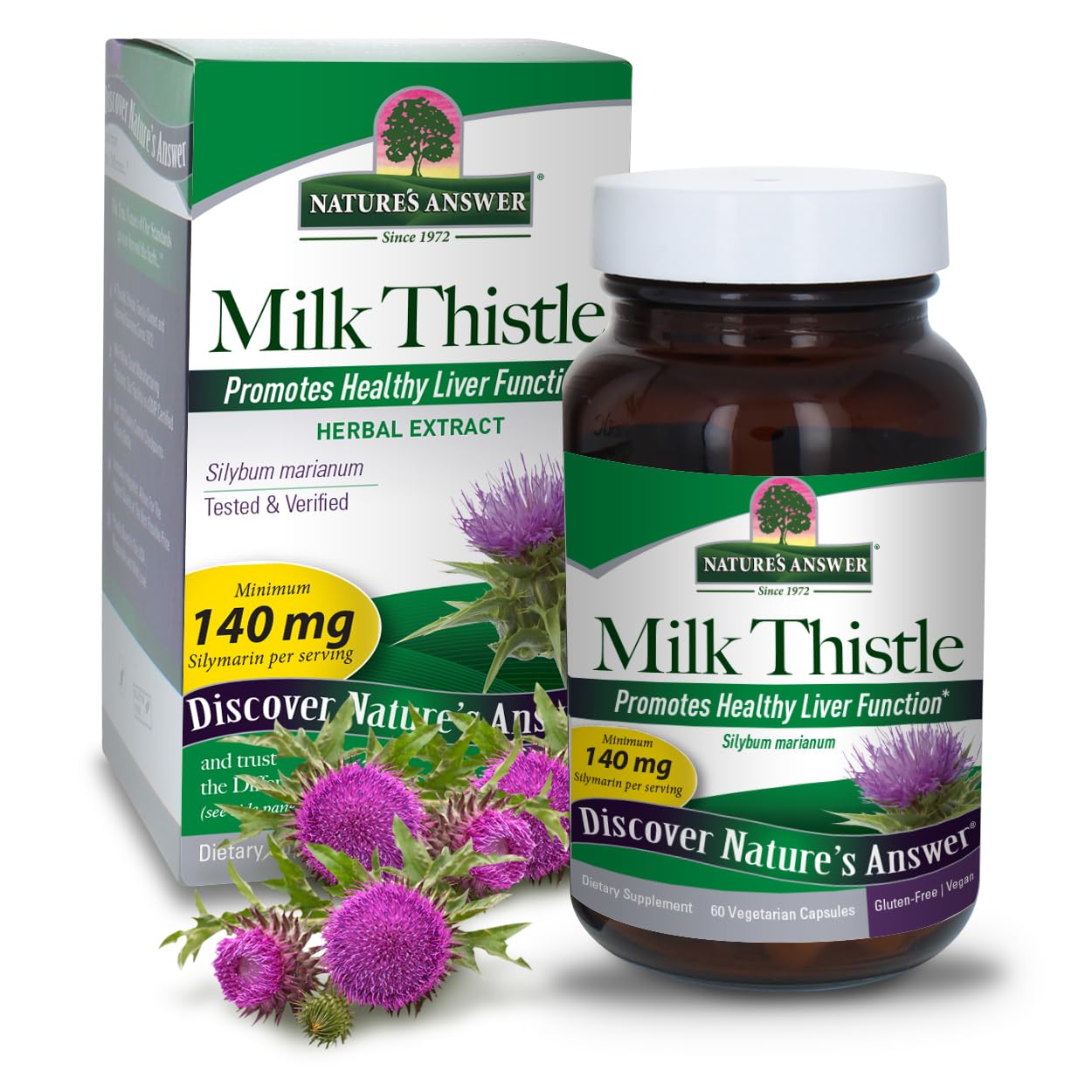 Nature's Answer Milk Thistle 60 Capsules