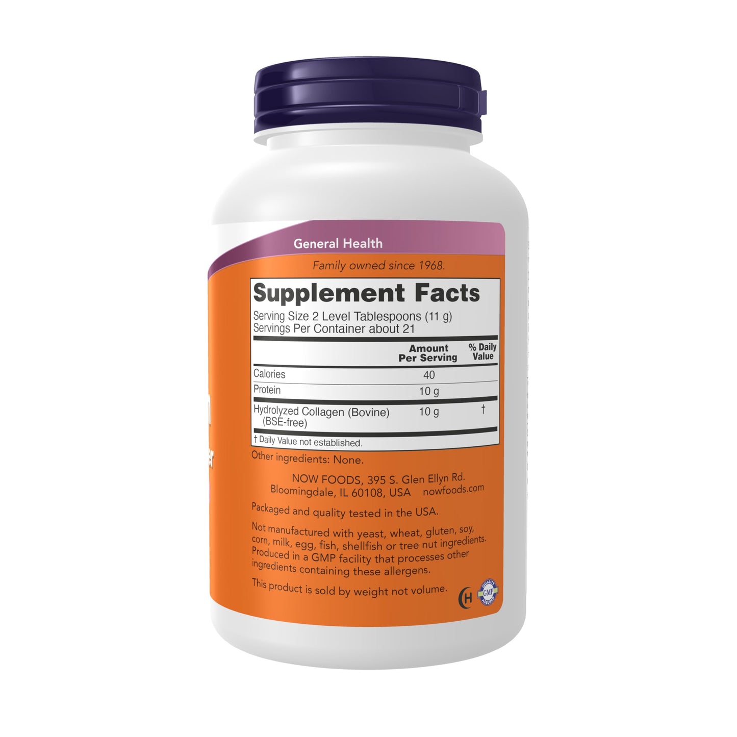 NOW Foods Collagen Peptides Powder 8-Ounce