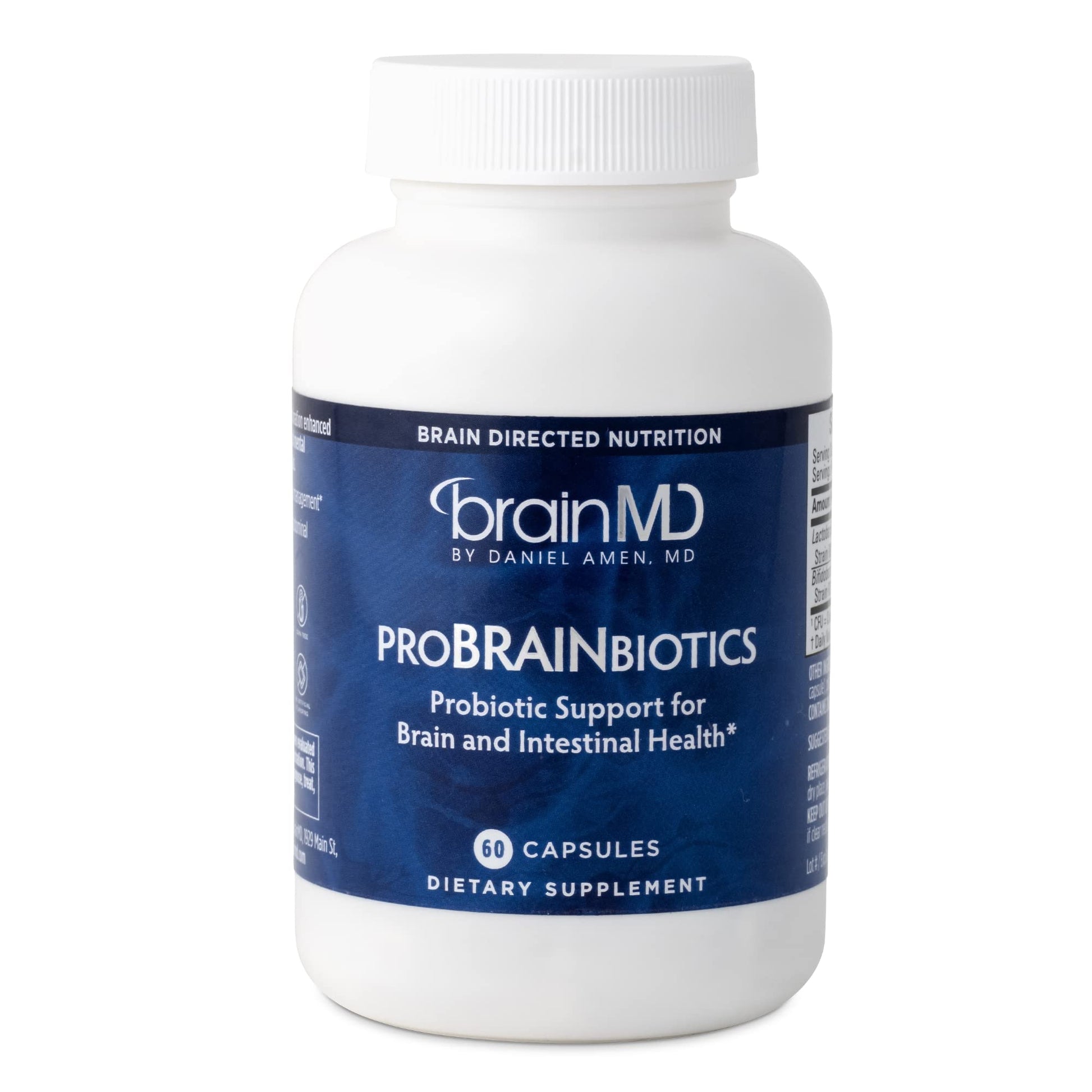 BRAINMD Dr Amen ProBRAINbiotics Capsule, 60 Capsules