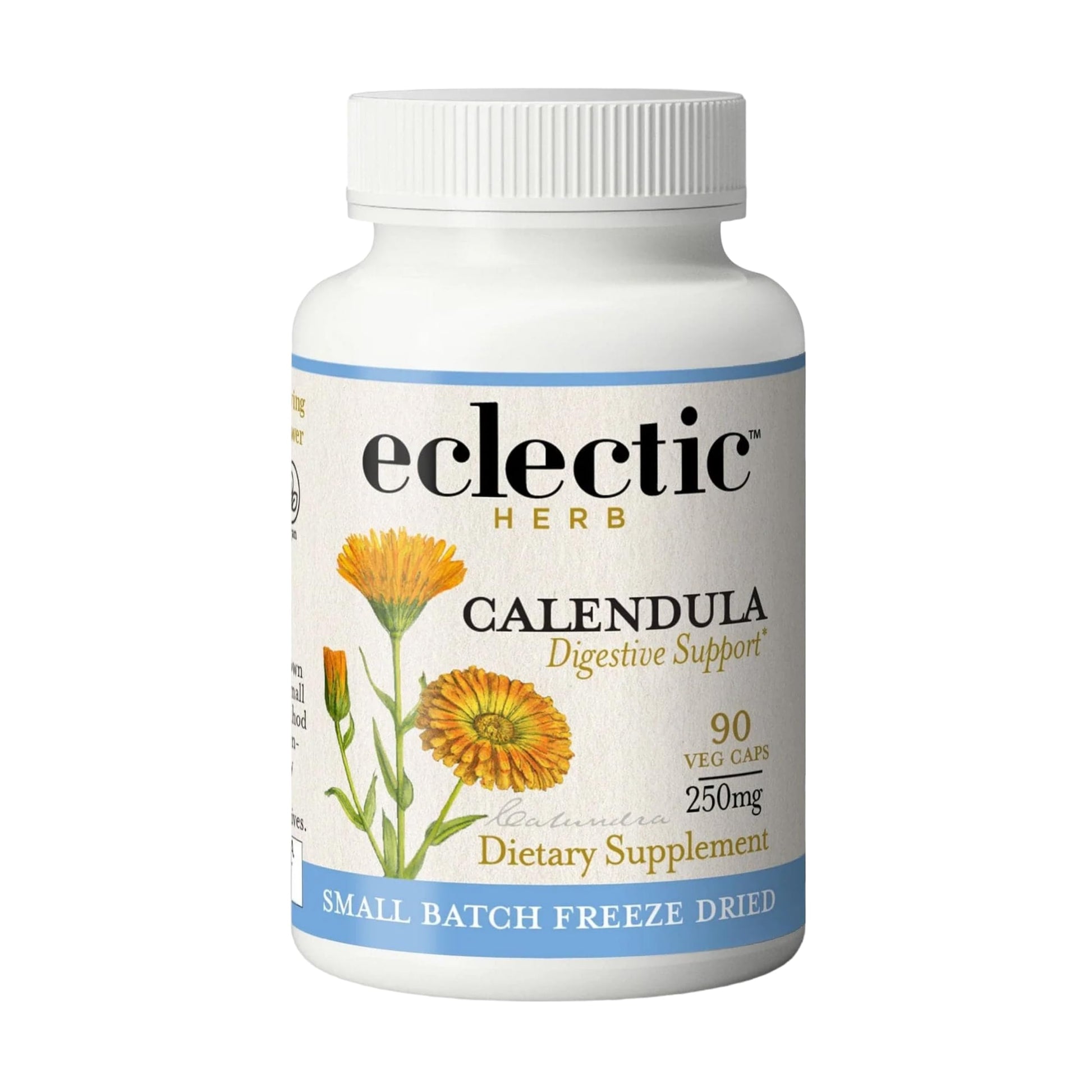 ECLECTIC INSTITUTE Calendula Freeze-Dried Capsules 90 Count