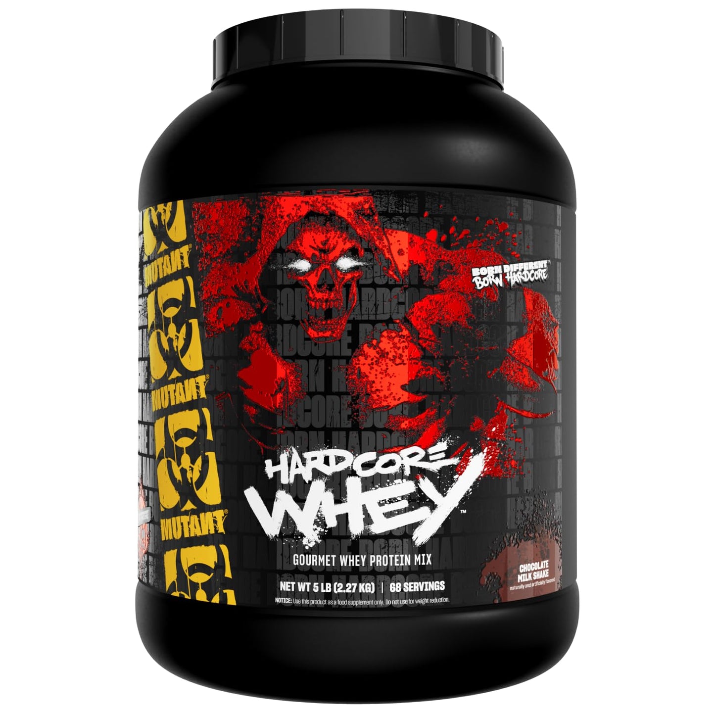 Mutant Hardcore Whey Protein Powder, 80 Servings