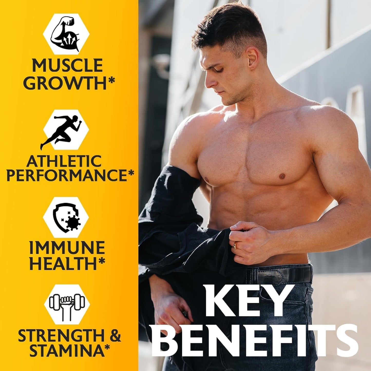 Herodianow Testosterone Booster Capsule 120 Count
