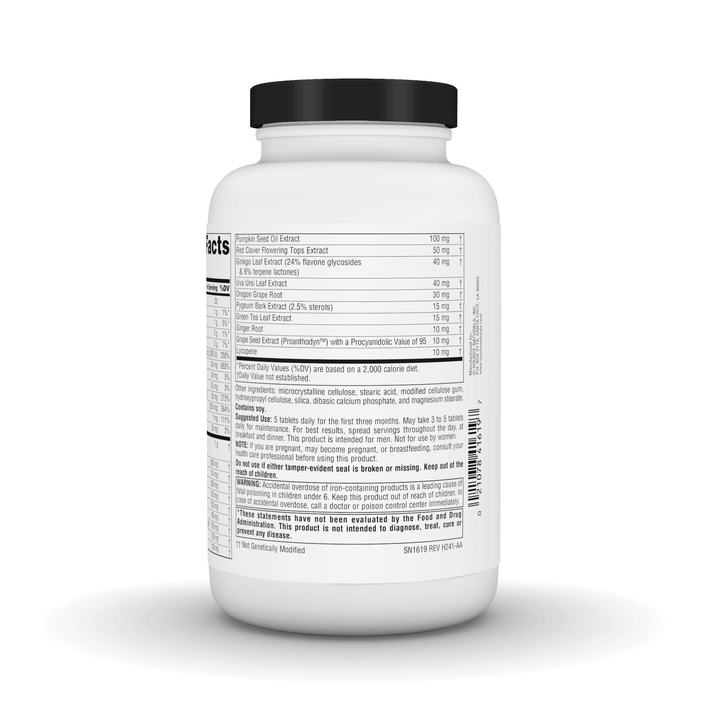 Source Naturals Prosta-Response with Non-GMO Soy Tablet, 180 Tablets