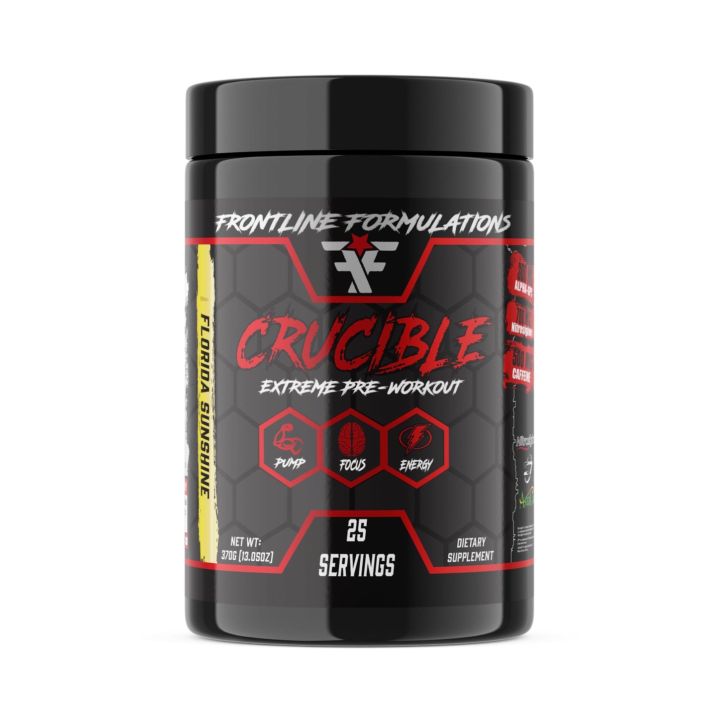 FRONTLINE FORMULATIONS Crucible Pre-Workout Powder 13 Servings