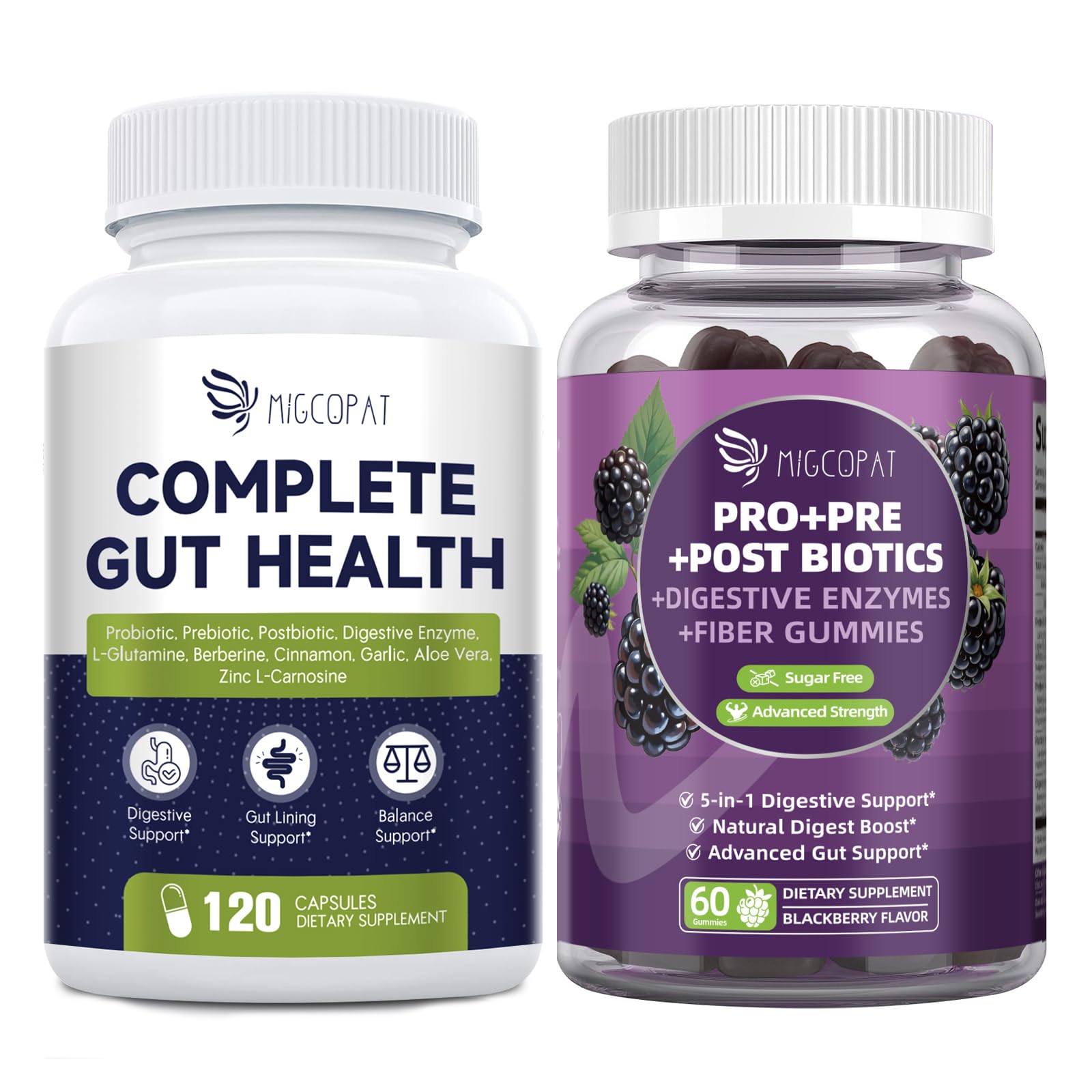 Migcopat Pre Post Probiotics Supplement Capsules 120
