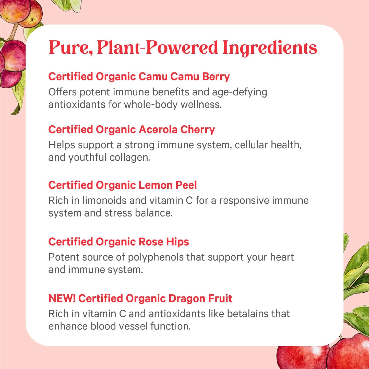 Pure Synergy Pure Radiance C Organic Vitamin C Capsules 90 Capsules