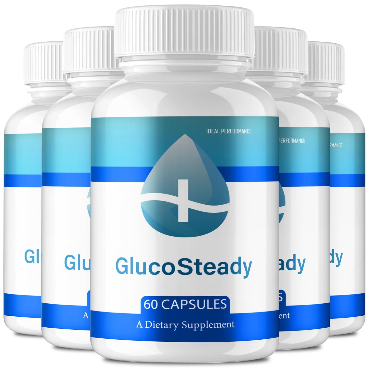 IDEAL PERFORMANCE Gluco Steady Capsules 300 Capsules