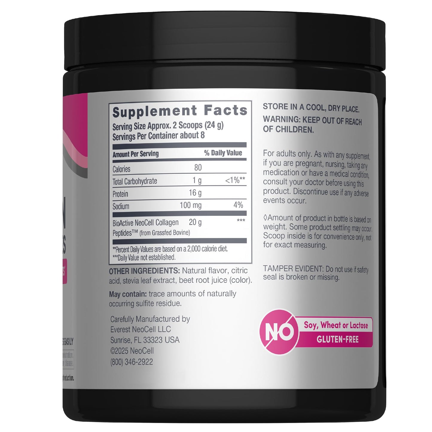 NeoCell Collagen Peptides Powder 6.7 Ounce