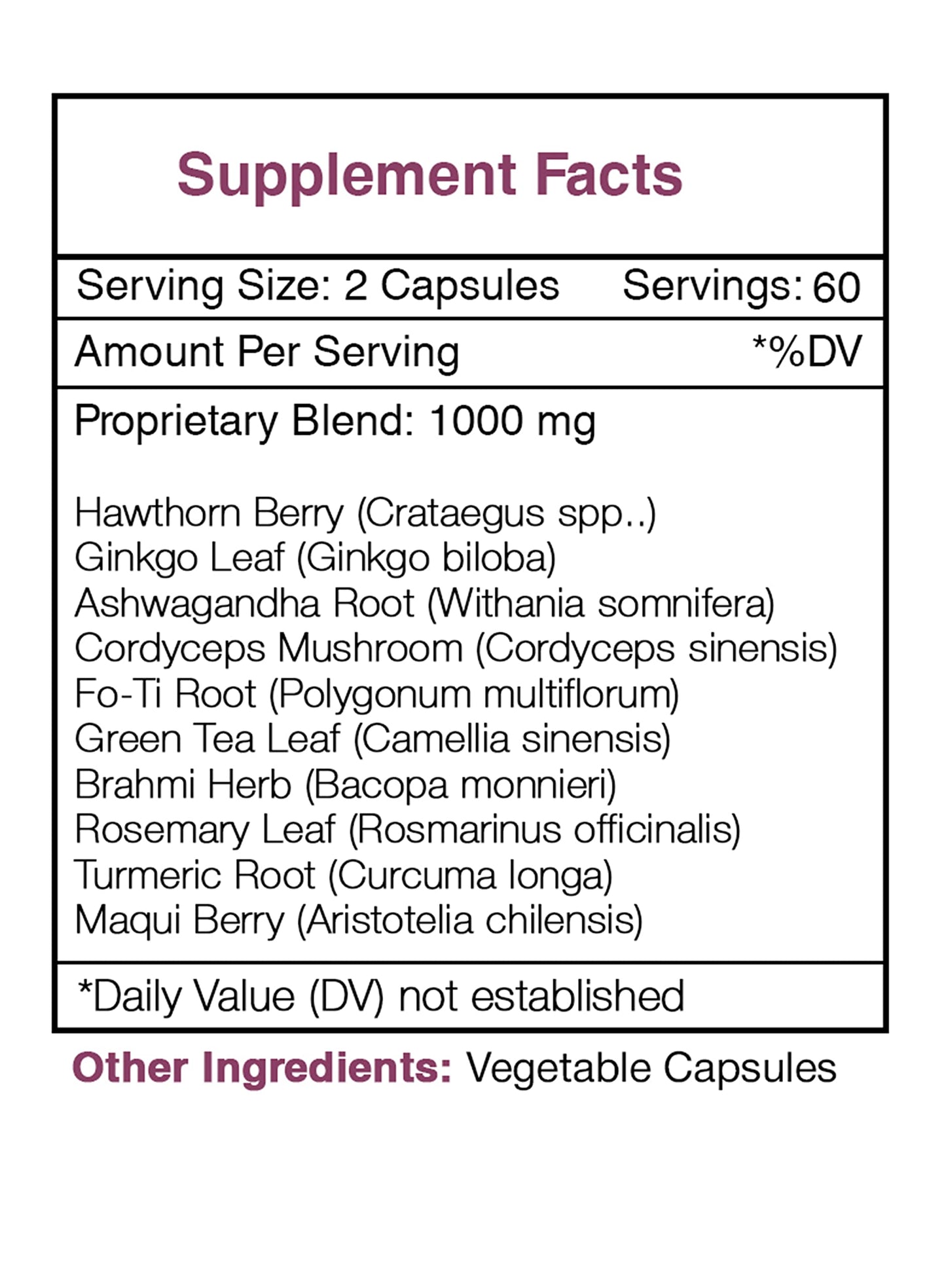 Secrets of the Tribe Youth Secret 120 Capsules