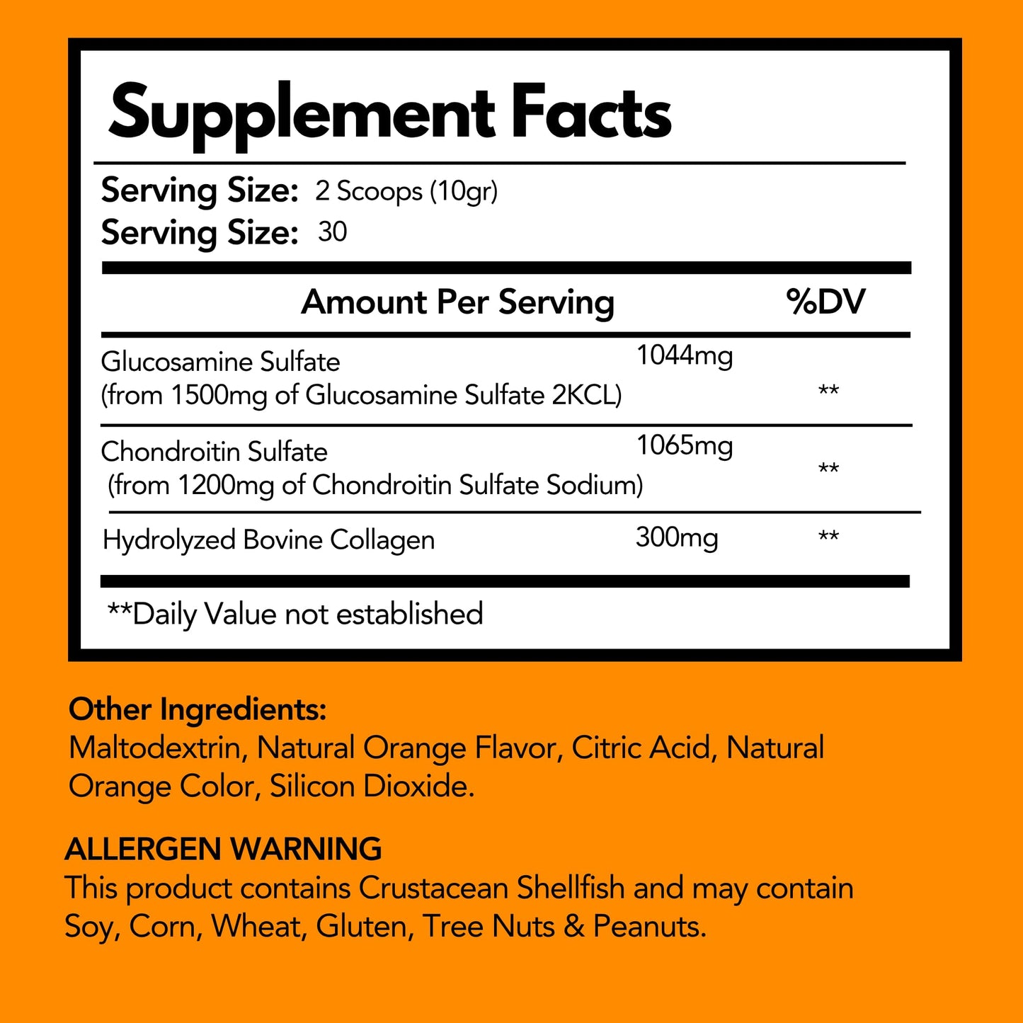 Arymar Glucosamine Chondroitin Powder 5.08 oz Pack of 2