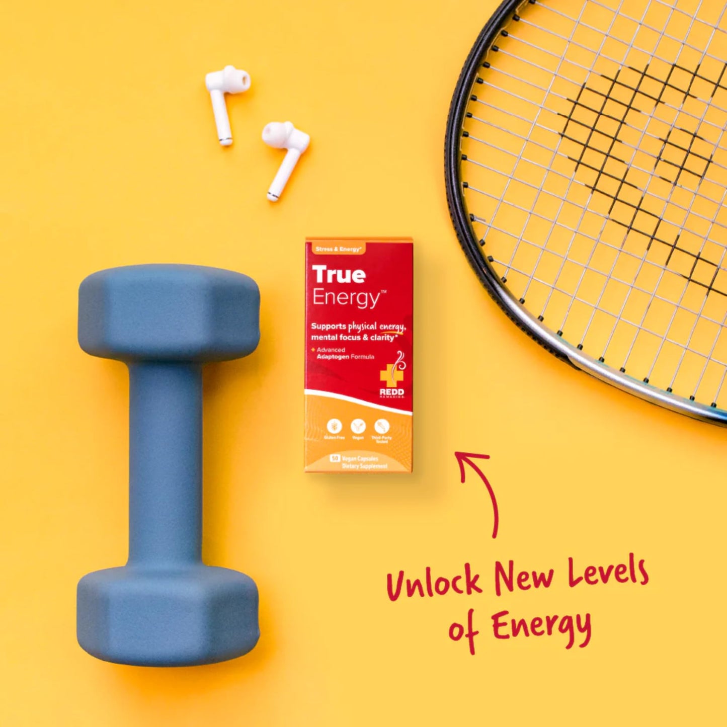 Redd Remedies True Energy, 50 Capsules