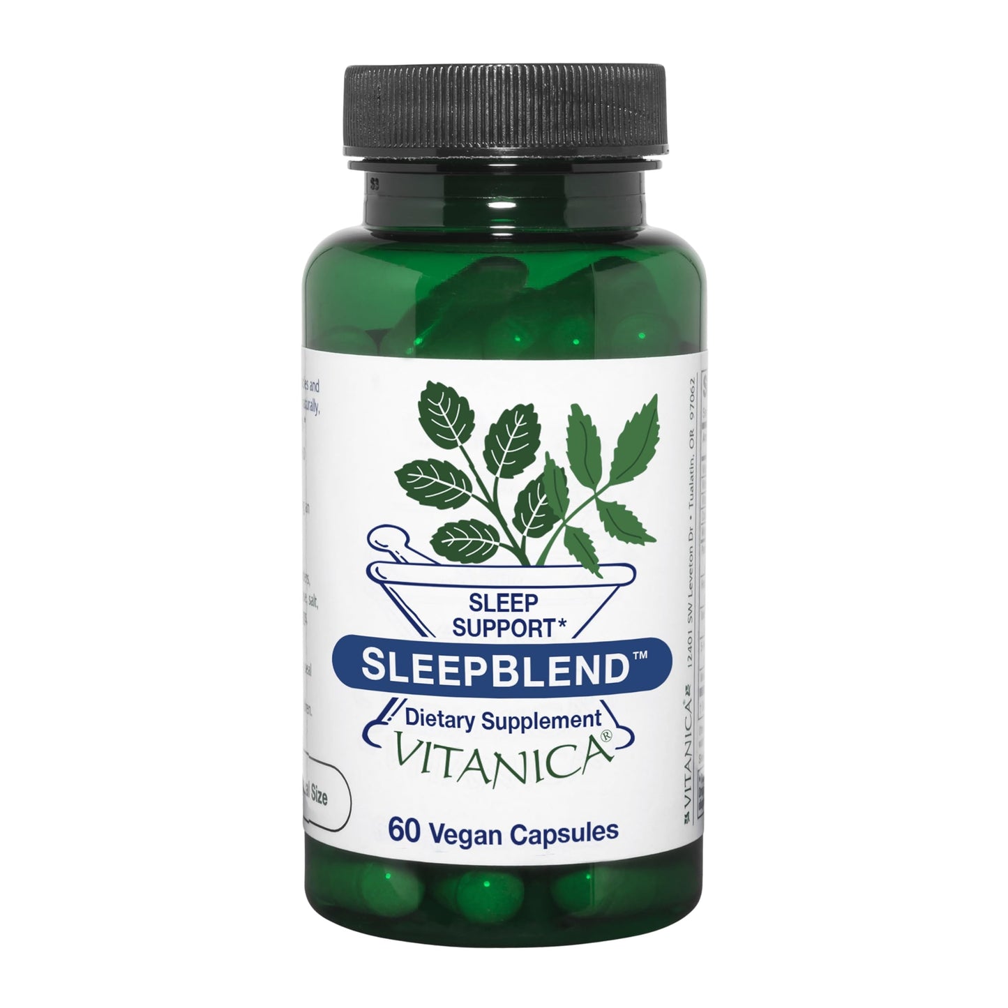 Vitanica Sleepblend Sleep Support Supplement, Capsule, 60 Capsules