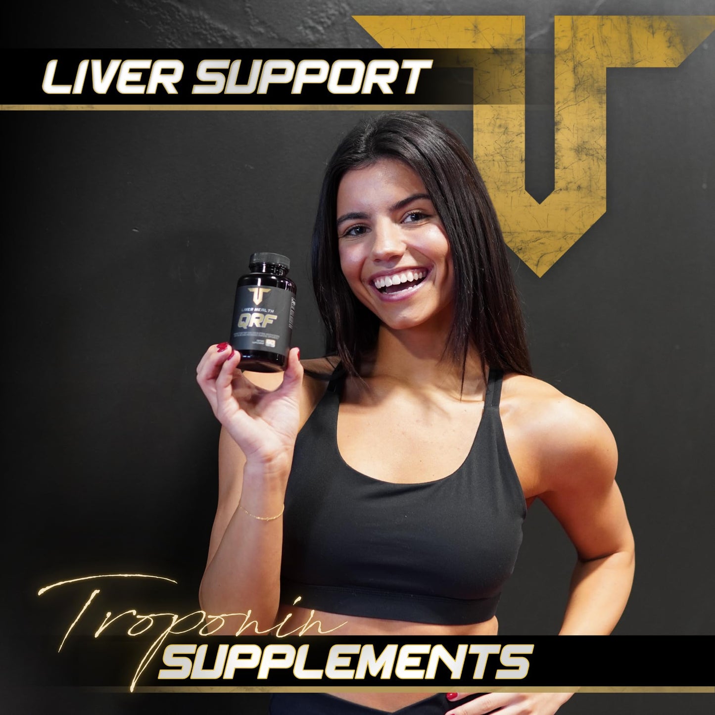 Troponin Nutrition QRF Liver Support Supplement Capsule 60 Count
