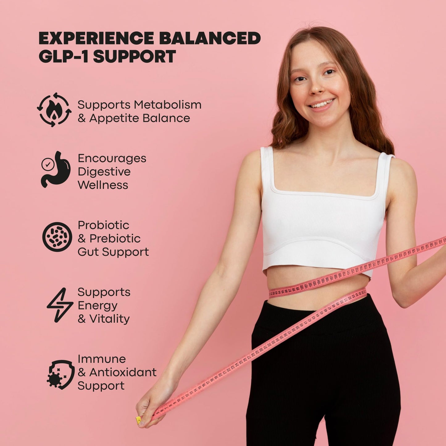 NutraPep GLP-1 Support Weight Loss Probiotic Supplement Capsule 120