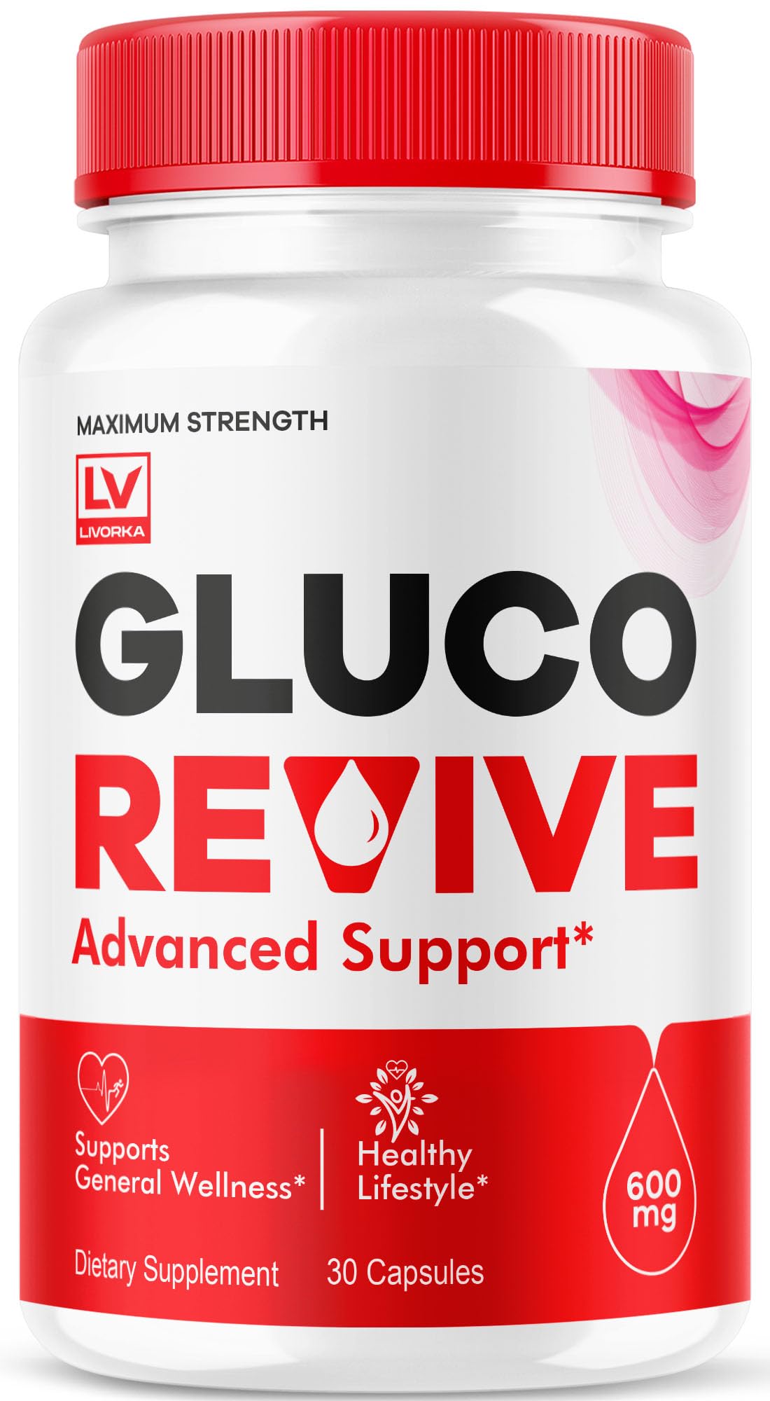 LIVORKA Gluco Revive Capsules, 30 Count