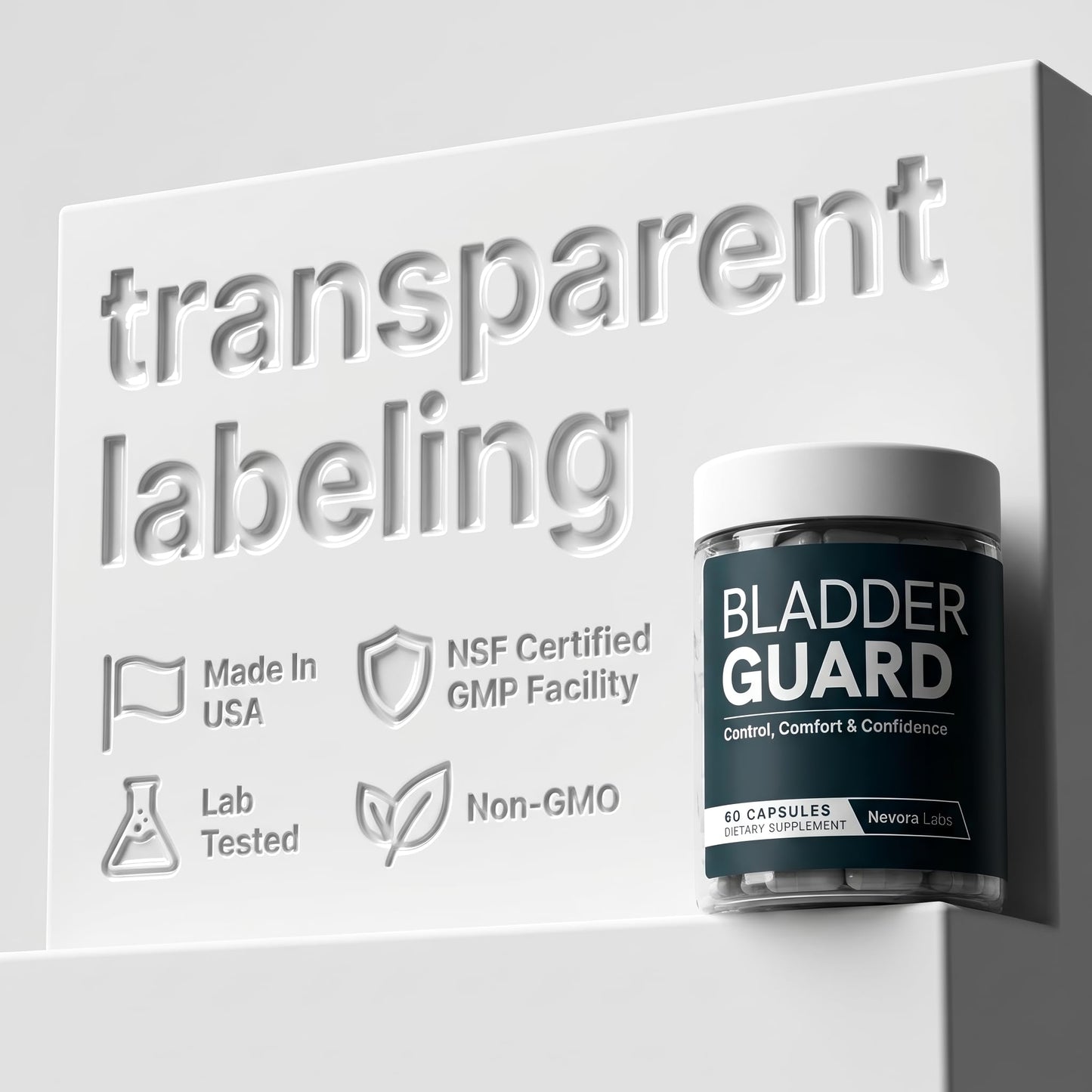 Nevora Labs Bladder Guard Capsule 60 Capsules