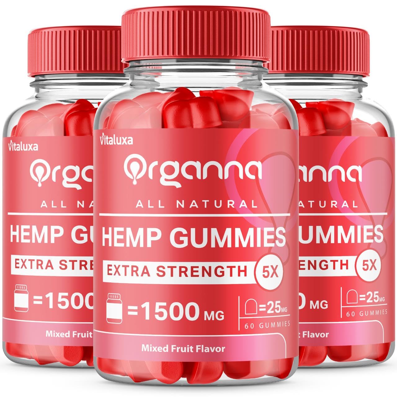 Vitaluxa Organna Gummies 180 Gummies